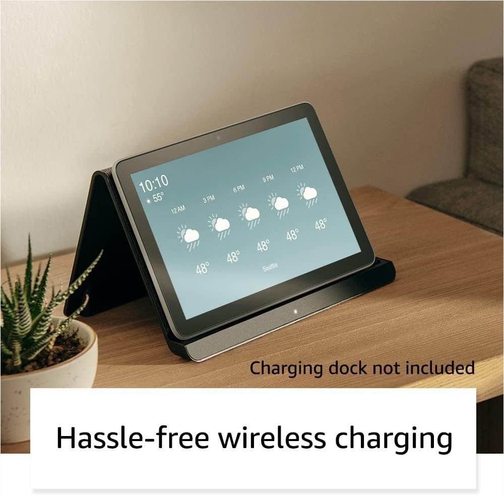 Amazon Fire HD 8 Plus tablet, 8” HD Display, 32 GB, 30% faster processor, 3GB RAM, wireless charging, (2022 release), Gray 3 Amazon Fire HD 8 Plus tablet, 8” HD Display, 32 GB, 30% faster processor, 3GB RAM, wireless charging, (2022 release), Gray - Image 3