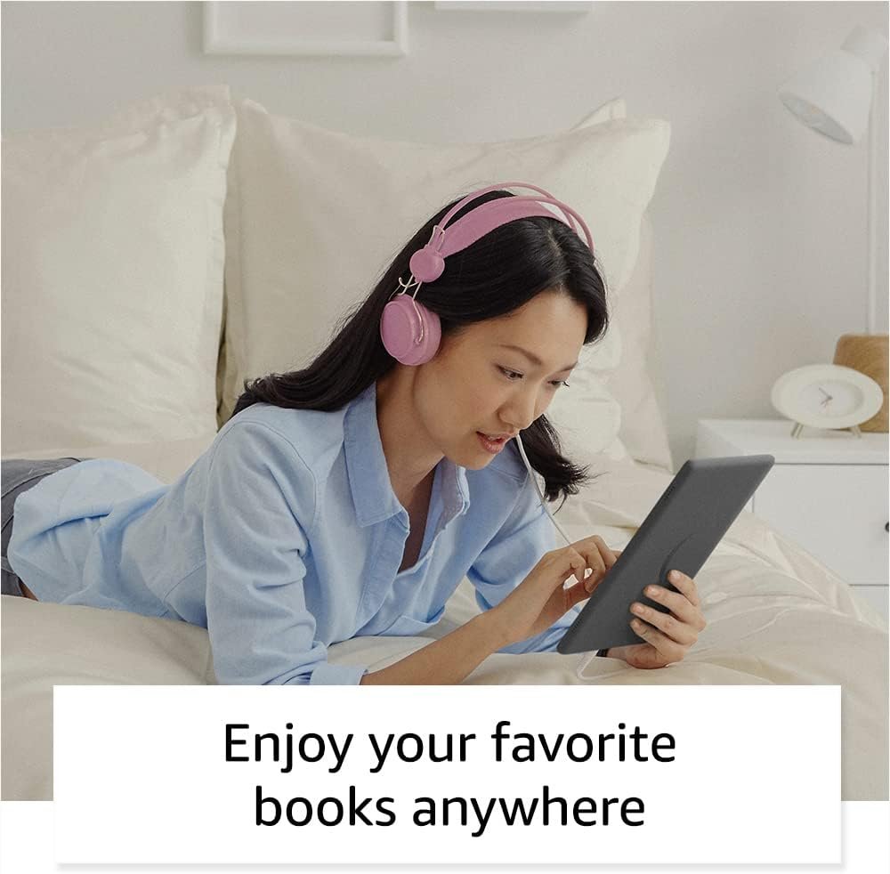 Amazon Fire HD 8 Plus tablet, 8” HD Display, 32 GB, 30% faster processor, 3GB RAM, wireless charging, (2022 release), Gray 5 Amazon Fire HD 8 Plus tablet, 8” HD Display, 32 GB, 30% faster processor, 3GB RAM, wireless charging, (2022 release), Gray - Image 5