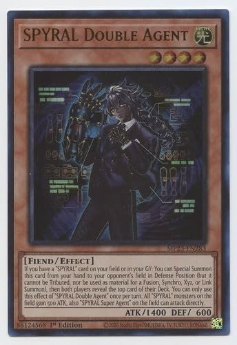 SPYRAL Double Agent - MP23-EN283 - Ultra Rare - 1st Edition