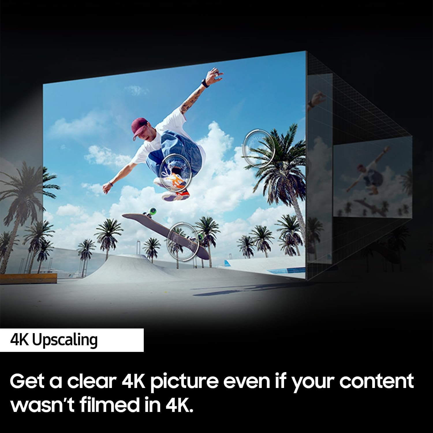 SAMSUNG 65-Inch Class Crystal UHD 4K DU7200 Series HDR Smart TV w/Object Tracking Sound Lite, PurColor, Motion Xcelerator, Mega Contrast, Q-Symphony (UN65DU7200, 2024 Model) 4 SAMSUNG 65-Inch Class Crystal UHD 4K DU7200 Series HDR Smart TV w/Object Tracking Sound Lite, PurColor, Motion Xcelerator, Mega Contrast, Q-Symphony (UN65DU7200, 2024 Model) - Image 4