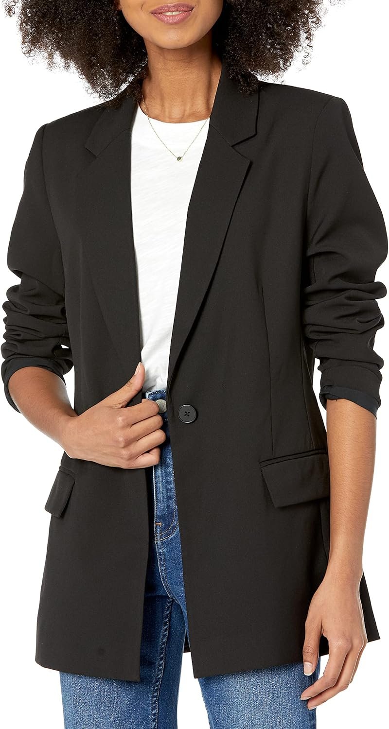 The Drop Women's Blake Long Blazer