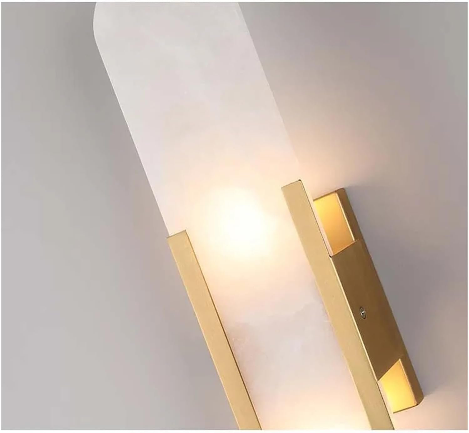 Postmodern Creativity Minimalist Oval Marble Wall Lamp Living Room Decoration Bedroom Study Led Indoor Lighting Compatible with Home Decor(50x10cm) 4 Postmodern Creativity Minimalist Oval Marble Wall Lamp Living Room Decoration Bedroom Study Led Indoor Lighting Compatible with Home Decor(50x10cm) - Image 4