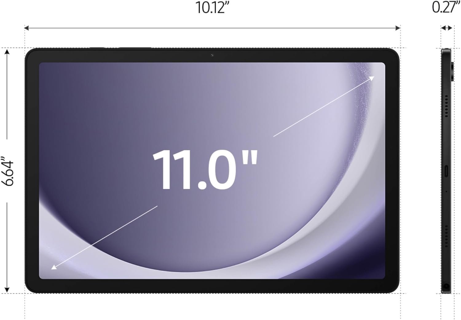 Samsung Galaxy Tab A9+ Tablet 11” 64GB Android Tablet, Big Screen, Quad Speakers, Upgraded Chipset, Multi Window Display, Slim, Light, Durable Design, US Version, 2024, Graphite 3 Samsung Galaxy Tab A9+ Tablet 11” 64GB Android Tablet, Big Screen, Quad Speakers, Upgraded Chipset, Multi Window Display, Slim, Light, Durable Design, US Version, 2024, Graphite - Image 3