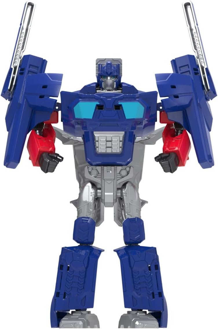 Transformers One 2 in 1 Optimus Prime (Orion Pax) 9.9 Inch Robot Action Figure, Converts to Mask, Interactive Toys for Boys and Girls Ages 6 and Up
