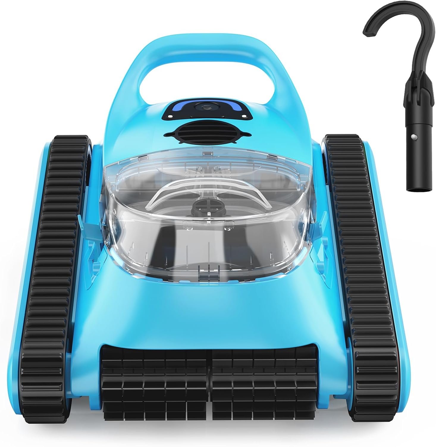 Cordless Robotic Pool Cleaner Automatic: NexTrend Pool Vacuum for Above Ground Pool Wall Floor Waterline Cleaning 180W Powerful Suction Last 150 Mins Robot for Inground Swimming Pool up to 2050 sq.ft