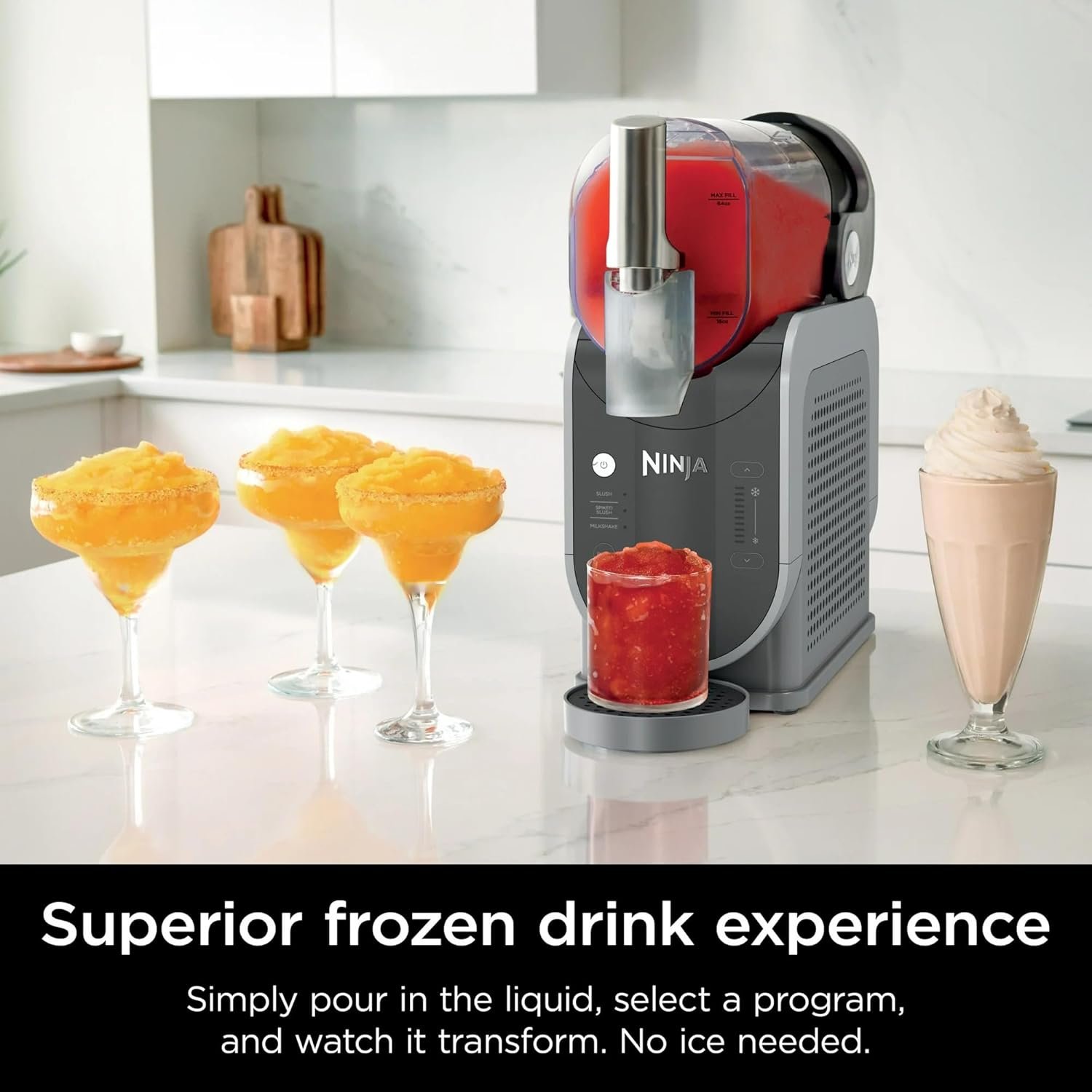Ninja SLUSHi 72 oz Professional Frozen Drink Maker, 3 Preset Settings Slushie Machine 7 Ninja SLUSHi 72 oz Professional Frozen Drink Maker, 3 Preset Settings Slushie Machine - Image 7