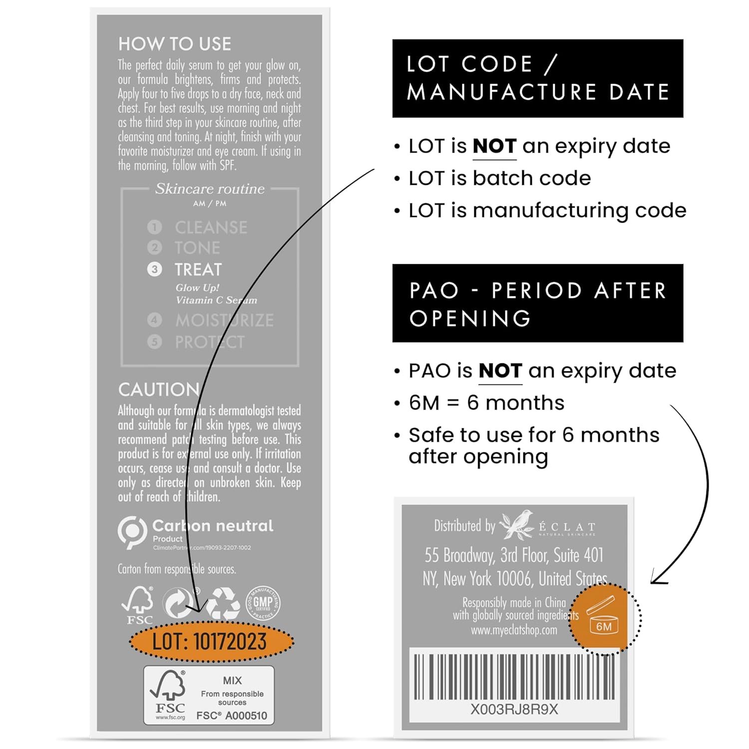 Vitamin C Face Serum - Dark Spot Serum, Vit C Serum with Hyaluronic Acid, Ferulic Acid, & Vit E - Anti Aging and Skin Brightening Serum, Pure Vitamin C Serum Skin Care 30 ml