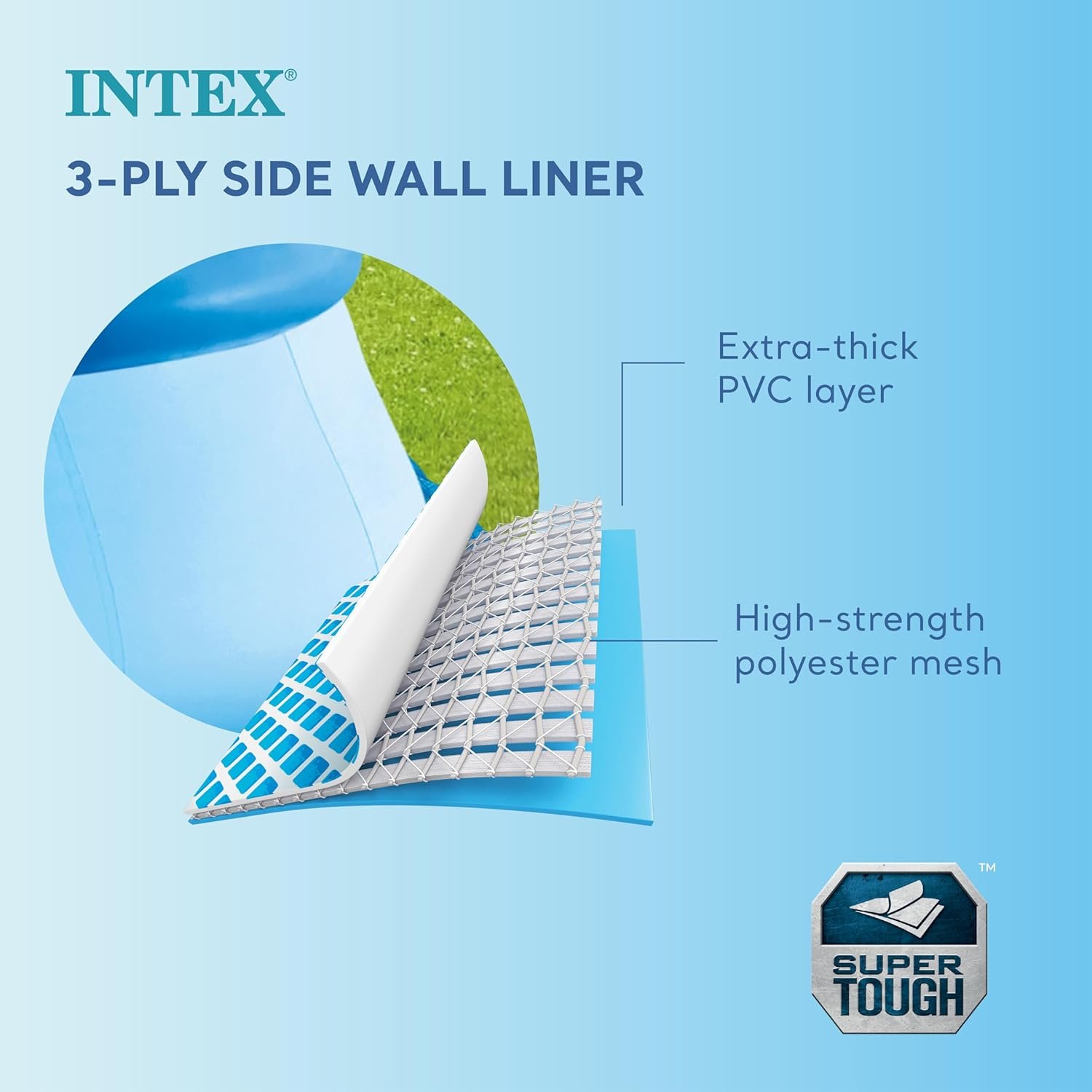 INTEX 28106EH Easy Set Inflatable Swimming Pool: 8ft x 24in – Puncture-Resistant Material – Quick Inflation – 513 Gallon Capacity – 18in Water Depth 4 INTEX 28106EH Easy Set Inflatable Swimming Pool: 8ft x 24in – Puncture-Resistant Material – Quick Inflation – 513 Gallon Capacity – 18in Water Depth - Image 4