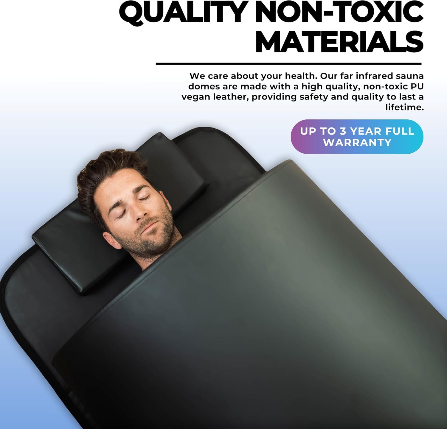 1Love Luxor Pro XL Far Infrared Sauna Dome | 0 EMFs, ELFs & VOCs | 10 Minute Preheat | 1200W/110V Power | Personal Sauna | 1 Person Sauna | Portable Dry Sauna | Home Sauna | Therapeutic Stones 4 1Love Luxor Pro XL Far Infrared Sauna Dome | 0 EMFs, ELFs & VOCs | 10 Minute Preheat | 1200W/110V Power | Personal Sauna | 1 Person Sauna | Portable Dry Sauna | Home Sauna | Therapeutic Stones - Image 4