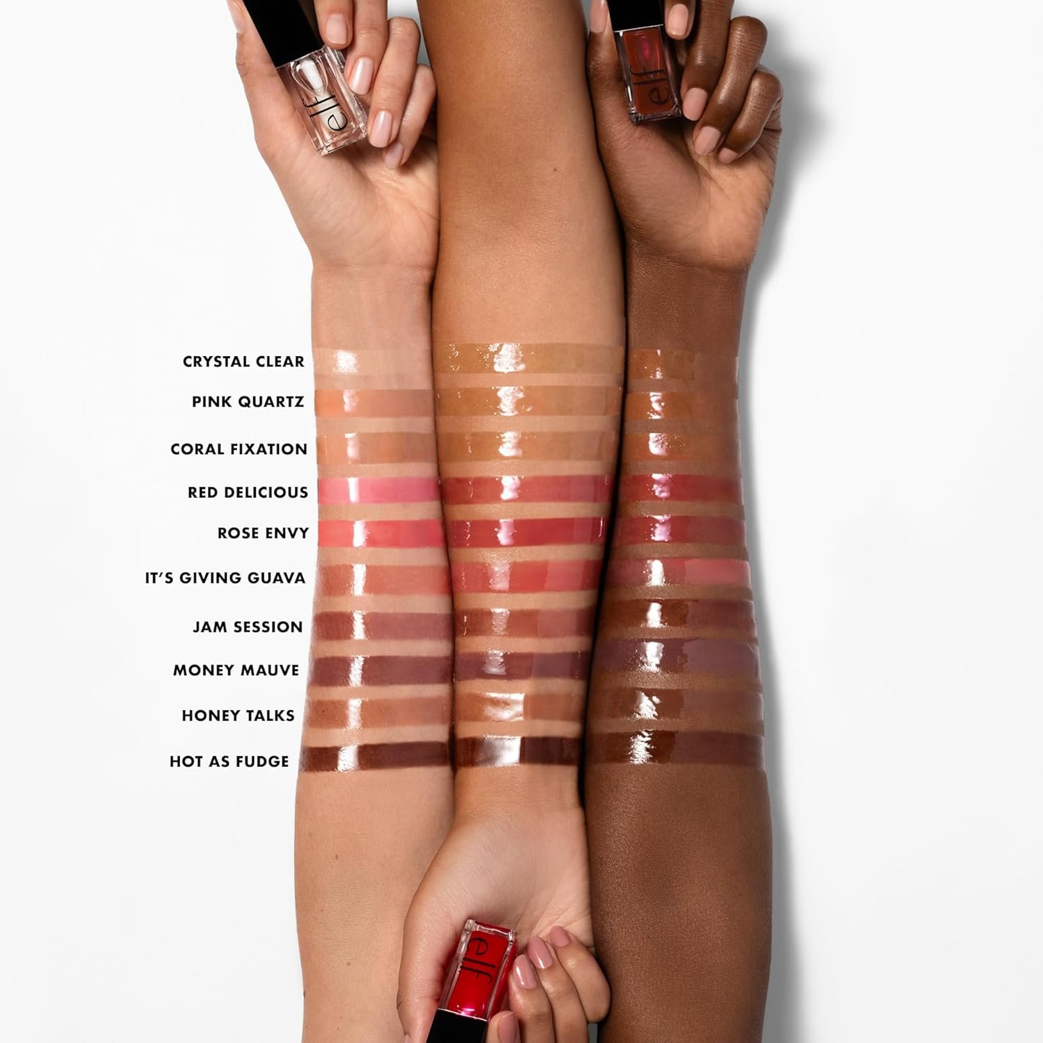 e.l.f. Glow Reviver Lip Oil, Nourishing Tinted Lip Oil For A High-shine Finish, Infused With Jojoba Oil, Vegan & Cruelty-free, Rose Envy 5 e.l.f. Glow Reviver Lip Oil, Nourishing Tinted Lip Oil For A High-shine Finish, Infused With Jojoba Oil, Vegan & Cruelty-free, Rose Envy - Image 5