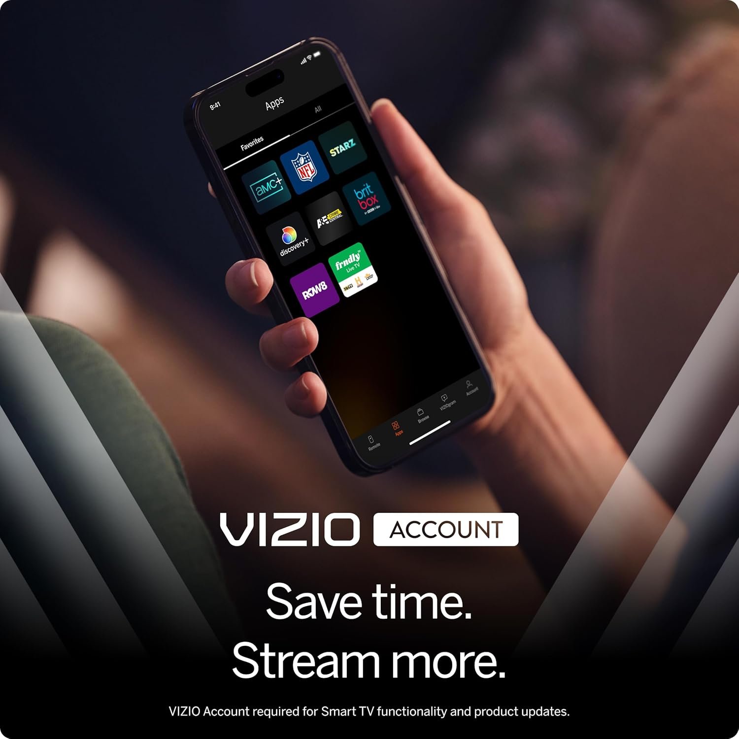 VIZIO 50-inch MQX-Series 4K 120Hz QLED HDR10+ Smart TV with Dolby Vision, Active Full Array, 240Hz @ 1080p PC Gaming, WiFi 6E, Apple AirPlay, Chromecast Built-in, M50QXM-K01, 2023 Model 7 VIZIO 50-inch MQX-Series 4K 120Hz QLED HDR10+ Smart TV with Dolby Vision, Active Full Array, 240Hz @ 1080p PC Gaming, WiFi 6E, Apple AirPlay, Chromecast Built-in, M50QXM-K01, 2023 Model - Image 7