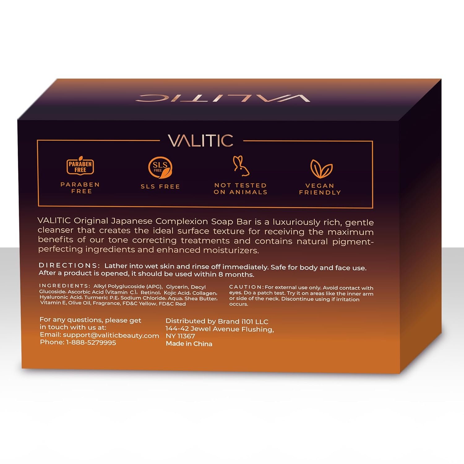 VALITIC Kojic Acid Dark Spot Remover Soap Bars with Vitamin C, Retinol, Collagen, Turmeric - Original Japanese Complex Infused with Hyaluronic Acid, Vitamin E, Shea Butter, Castile Olive Oil (2 Pack) 3 VALITIC Kojic Acid Dark Spot Remover Soap Bars with Vitamin C, Retinol, Collagen, Turmeric - Original Japanese Complex Infused with Hyaluronic Acid, Vitamin E, Shea Butter, Castile Olive Oil (2 Pack) - Image 3