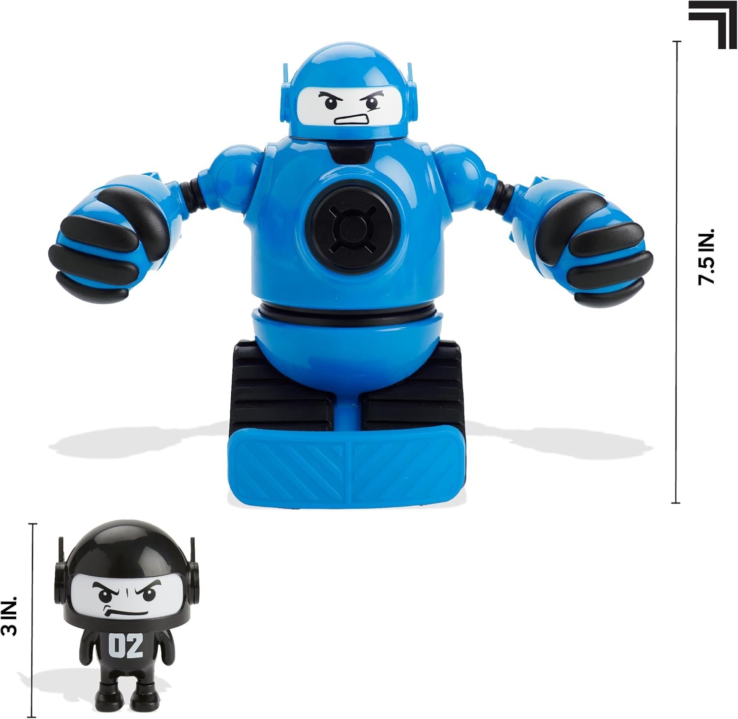 Sharper Image® Mecha Rivals Remote Control Battle Robots, Two-Player Wireless Fighting Set with Lights and Sounds 6 Sharper Image® Mecha Rivals Remote Control Battle Robots, Two-Player Wireless Fighting Set with Lights and Sounds - Image 6