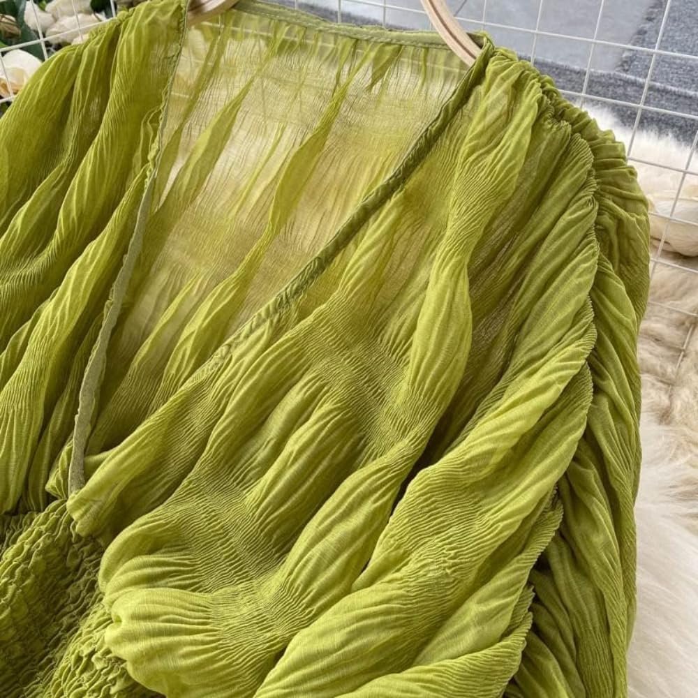 CUTEGAL Bell Sleeve Tops for Women Dressy Tops for Evening Wear Sexy Party Lace Blouses