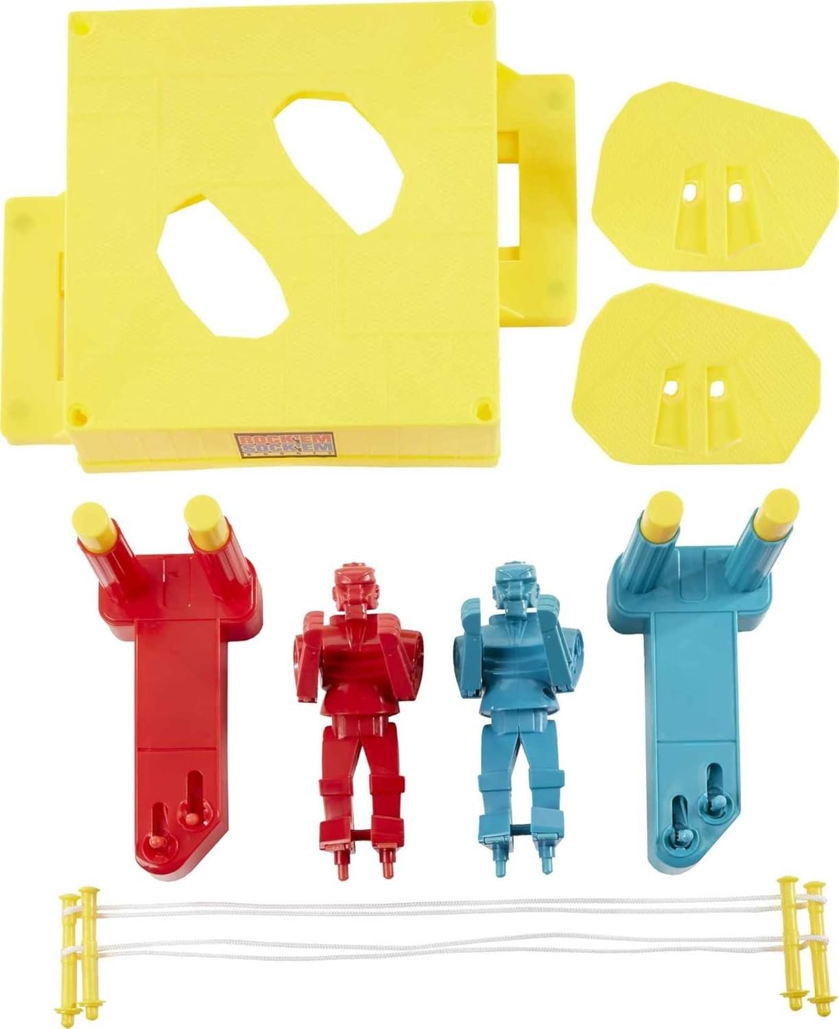 Mattel Games Rock 'Em Sock 'Em Robots Kids Game, Red Rocker vs Blue Bomber, Knock His Block Off 5 Mattel Games Rock 'Em Sock 'Em Robots Kids Game, Red Rocker vs Blue Bomber, Knock His Block Off - Image 5