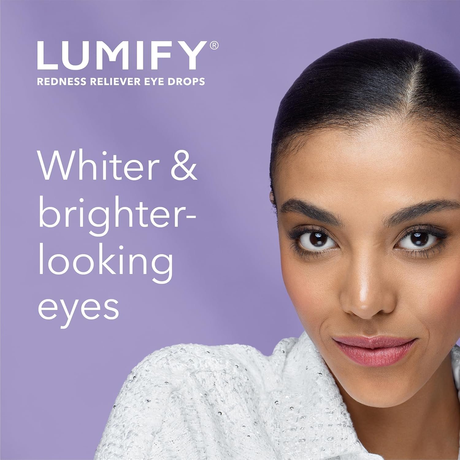 LUMIFY Redness Reliever Eye Drops, For Whiter & Brighter Looking Eyes, 0.25 Fl Oz (7.5 mL) 4 LUMIFY Redness Reliever Eye Drops, For Whiter & Brighter Looking Eyes, 0.25 Fl Oz (7.5 mL) - Image 4