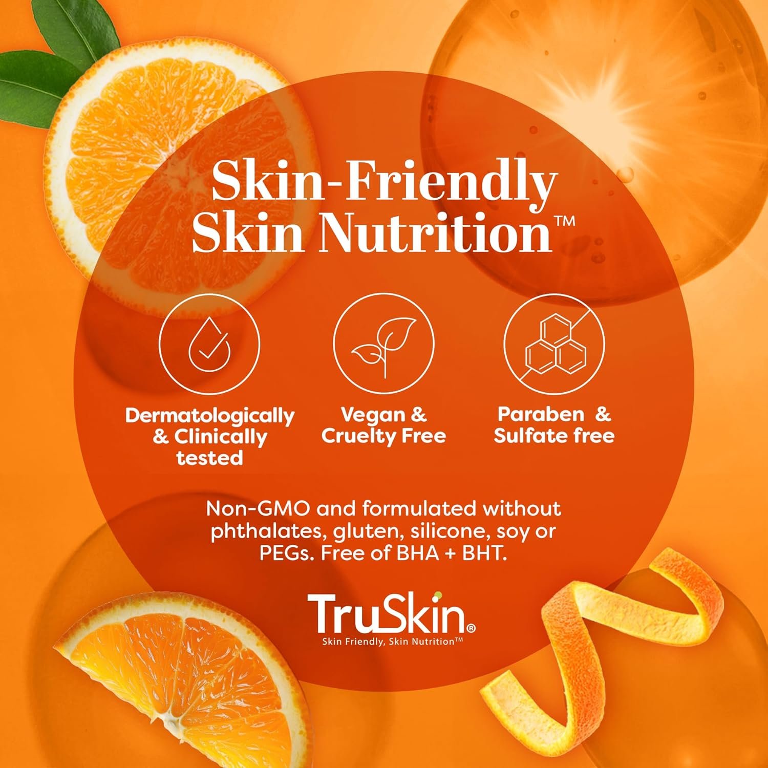 TruSkin Vitamin C Serum – Anti Aging Facial Serum with Vitamin C, Hyaluronic Acid, Vitamin E – Brightening Serum – Even Skin Tone, Improve Appearance of Dark Spots, Fine Lines & Wrinkles, 2 Fl Oz 6 TruSkin Vitamin C Serum – Anti Aging Facial Serum with Vitamin C, Hyaluronic Acid, Vitamin E – Brightening Serum – Even Skin Tone, Improve Appearance of Dark Spots, Fine Lines & Wrinkles, 2 Fl Oz - Image 6