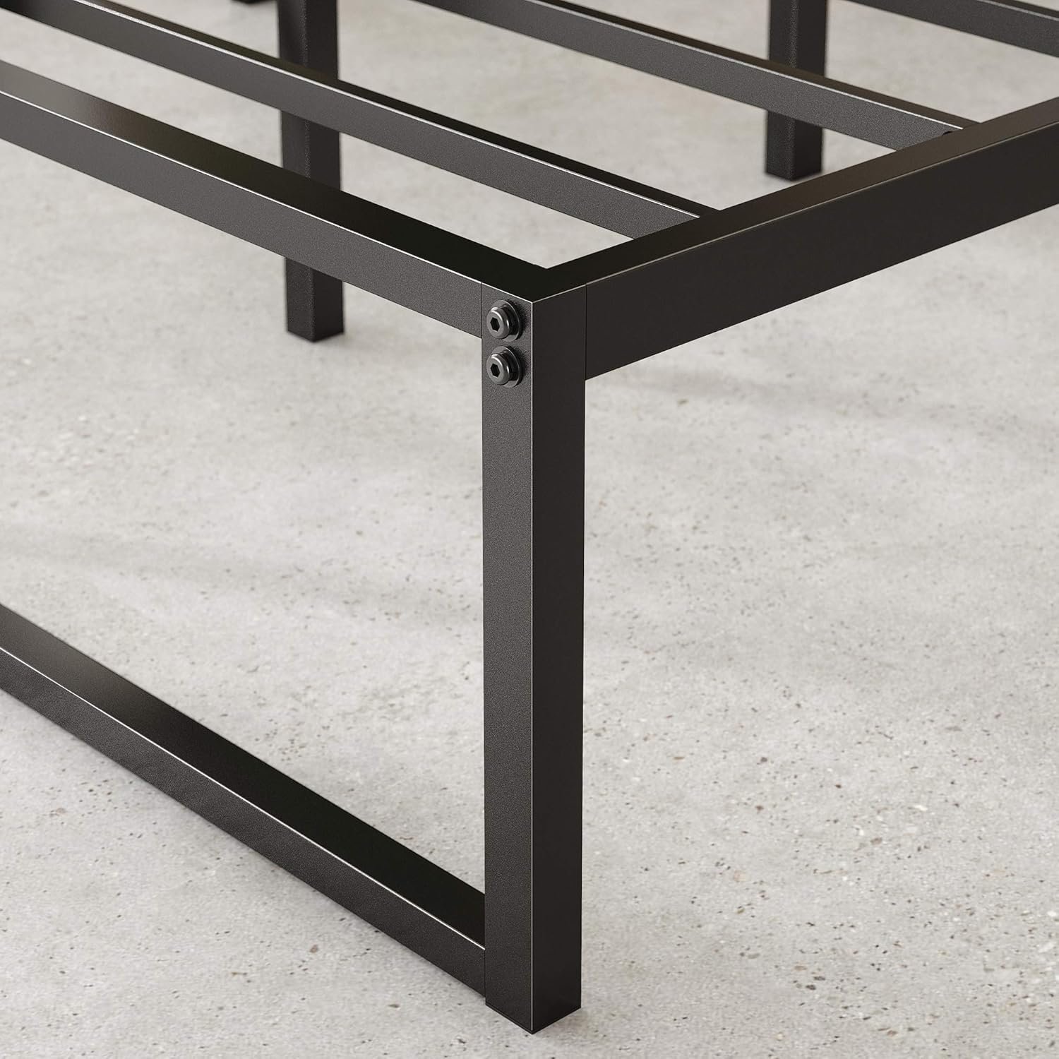 ZINUS Lorelei 14 Inch Metal Platform Bed Frame, Mattress Foundation with Steel Slat Support, No Box Spring Needed, Easy Assembly, Full, Black 3 ZINUS Lorelei 14 Inch Metal Platform Bed Frame, Mattress Foundation with Steel Slat Support, No Box Spring Needed, Easy Assembly, Full, Black - Image 3