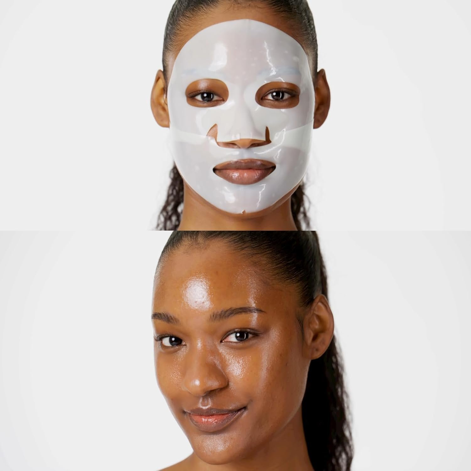 The Face Shop At Home Aesthetics Vegan Collagen Face Mask, Korean Glass Skin Care, Original & Vita-Toning Sheet Mask, Anti-aging Vitamin Hydrogel Face Sheet Mask for Firming, Elasticity, Moisturizing 2 The Face Shop At Home Aesthetics Vegan Collagen Face Mask, Korean Glass Skin Care, Original & Vita-Toning Sheet Mask, Anti-aging Vitamin Hydrogel Face Sheet Mask for Firming, Elasticity, Moisturizing - Image 2