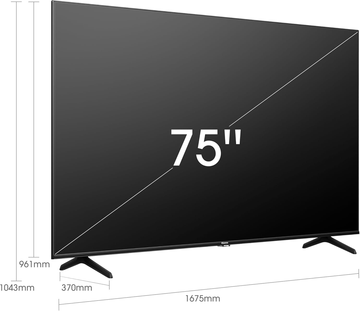Hisense 75” Class U6 Series ULED 4K UHD Smart Fire TV (75U6HF, 2024) - QLED, Full Array Local Dimming, 600-Nit, Dolby Vision HDR 10+, HDMI 2.1, MEMC, 240 Motion Rate with VRR, Alexa Compatibility 2 Hisense 75” Class U6 Series ULED 4K UHD Smart Fire TV (75U6HF, 2024) - QLED, Full Array Local Dimming, 600-Nit, Dolby Vision HDR 10+, HDMI 2.1, MEMC, 240 Motion Rate with VRR, Alexa Compatibility - Image 2