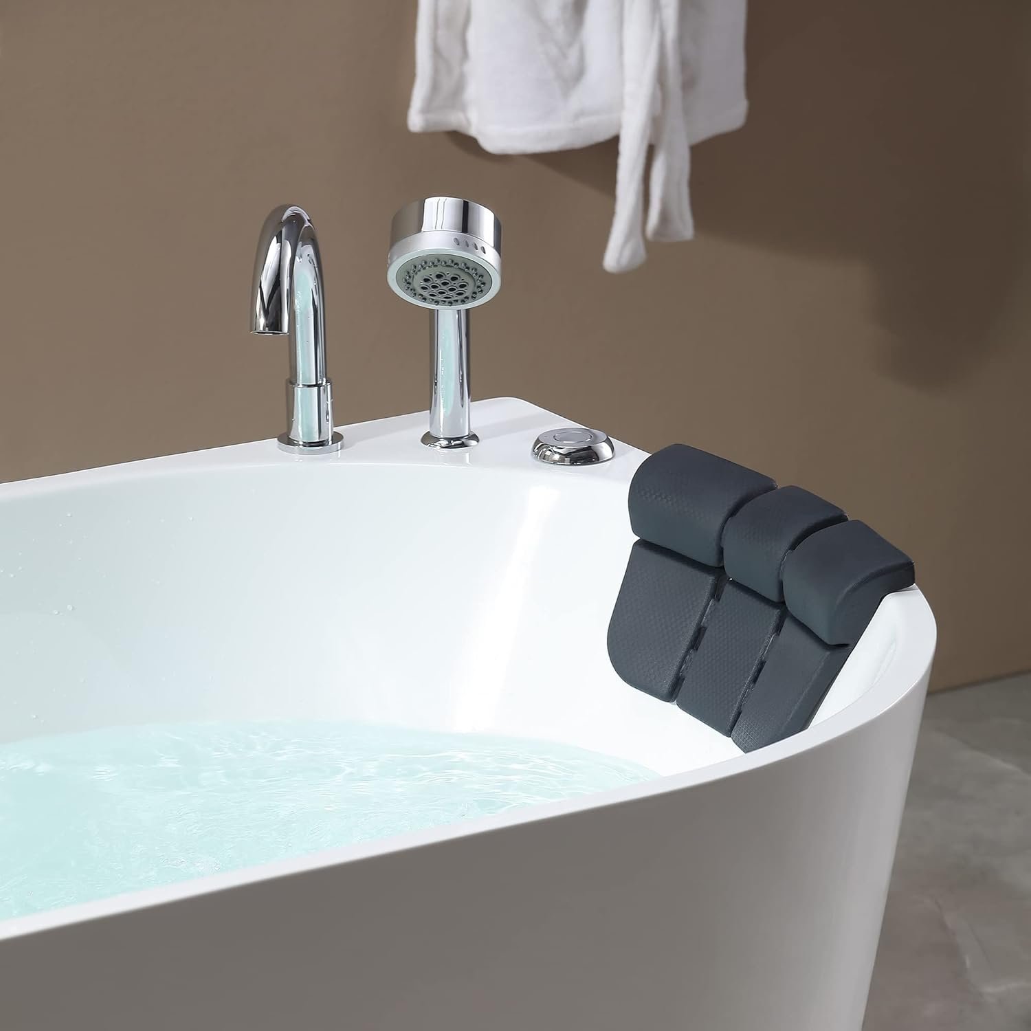 Empava Freestanding Whirlpool Bathtub,Acrylic 8 Hydromassage Jets Tub 59 inch 7 Empava Freestanding Whirlpool Bathtub,Acrylic 8 Hydromassage Jets Tub 59 inch - Image 7