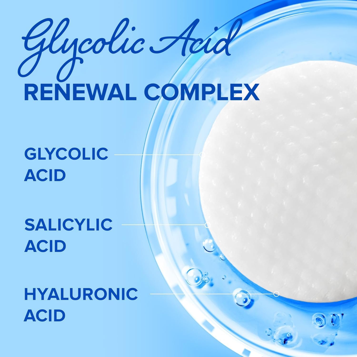 MAREE Glycolic Acid Pads - Toner Pads for Face Cleansing - Tea Tree Oil, Salicylic Acid & Vitamins E, B3, B5 - Facial Peel & Radiance Deep Cleaning Effect - 50 Pads 2 MAREE Glycolic Acid Pads - Toner Pads for Face Cleansing - Tea Tree Oil, Salicylic Acid & Vitamins E, B3, B5 - Facial Peel & Radiance Deep Cleaning Effect - 50 Pads - Image 2