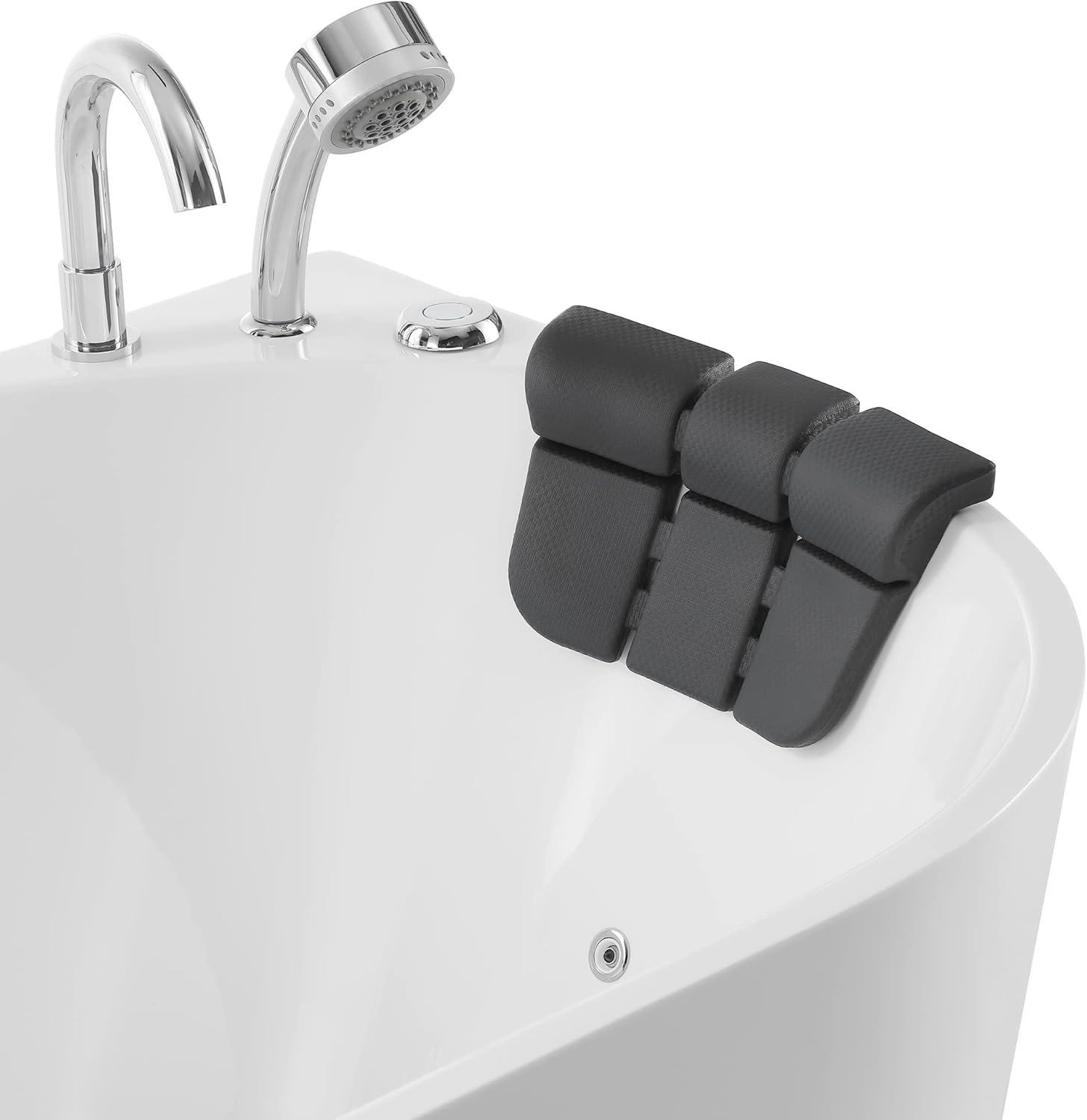 Empava Freestanding Whirlpool Bathtub,Acrylic 8 Hydromassage Jets Tub 59 inch 11 Empava Freestanding Whirlpool Bathtub,Acrylic 8 Hydromassage Jets Tub 59 inch - Image 11