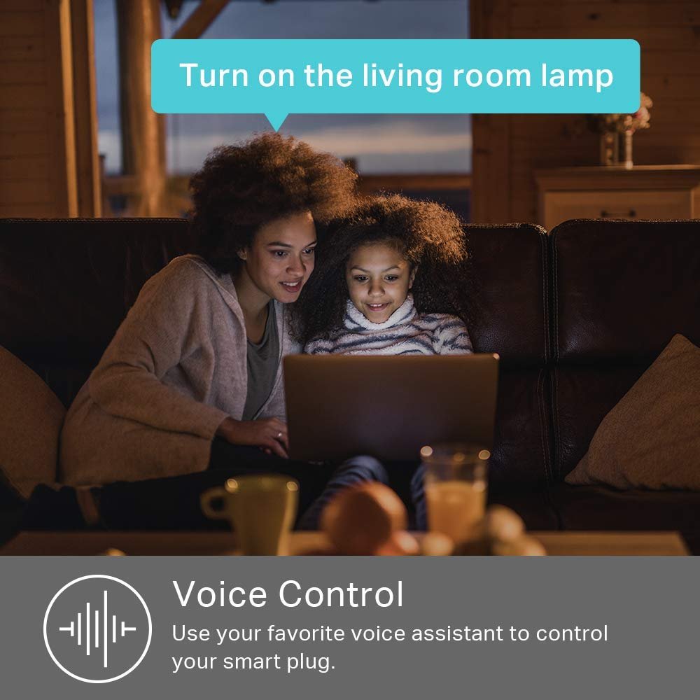 Kasa Smart Plug HS103P4, Smart Home Wi-Fi Outlet Works with Alexa, Echo, Google Home & IFTTT, No Hub Required, Remote Control, 15 Amp, UL Certified, 4-Pack, White 6 Kasa Smart Plug HS103P4, Smart Home Wi-Fi Outlet Works with Alexa, Echo, Google Home & IFTTT, No Hub Required, Remote Control, 15 Amp, UL Certified, 4-Pack, White - Image 6