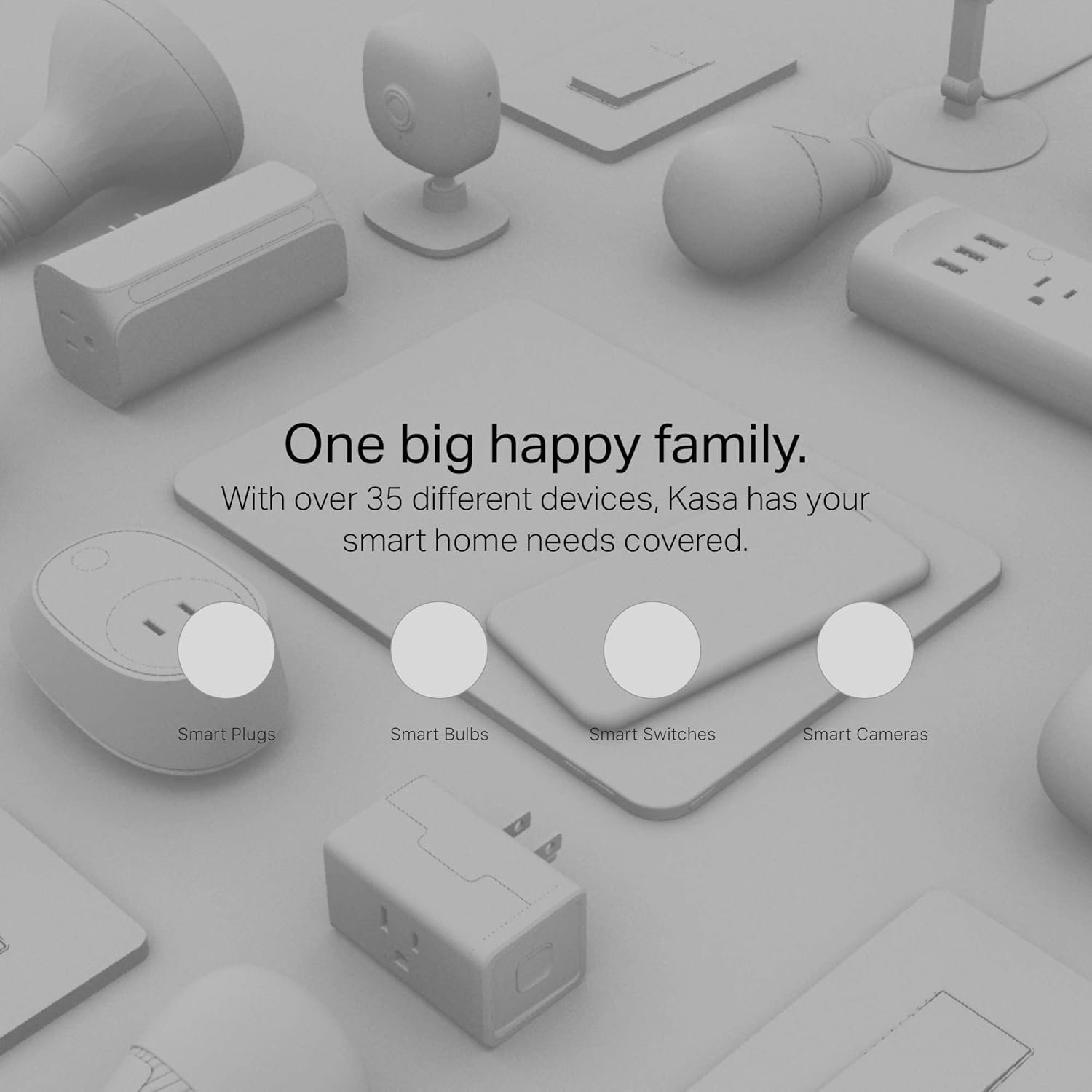 Kasa Smart Plug HS103P4, Smart Home Wi-Fi Outlet Works with Alexa, Echo, Google Home & IFTTT, No Hub Required, Remote Control, 15 Amp, UL Certified, 4-Pack, White 8 Kasa Smart Plug HS103P4, Smart Home Wi-Fi Outlet Works with Alexa, Echo, Google Home & IFTTT, No Hub Required, Remote Control, 15 Amp, UL Certified, 4-Pack, White - Image 8