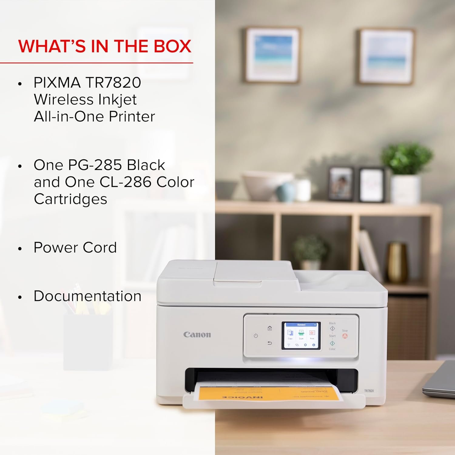 Canon PIXMA TR7820 – Wireless Home All-in-One Printer 9 Canon PIXMA TR7820 – Wireless Home All-in-One Printer - Image 9