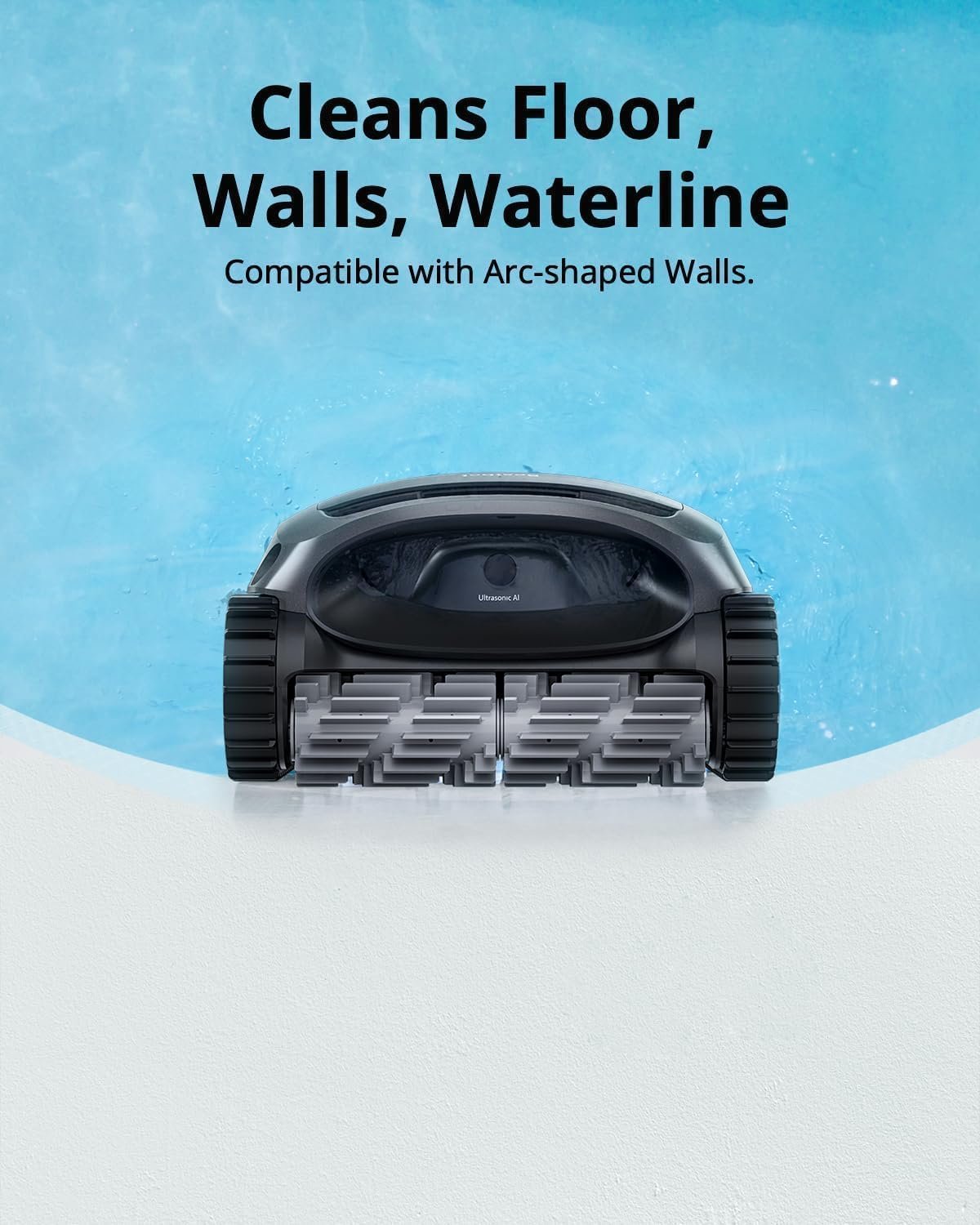 Beatbot AquaSense Cordless Robotic Pool Vacuum Cleaner - Intelligent Path Opimization, Cleans Floor, Walls, and Waterline - Suitable for Above & In-Ground Pools up to 2,260 sq.ft, Light Gray 7 Beatbot AquaSense Cordless Robotic Pool Vacuum Cleaner - Intelligent Path Opimization, Cleans Floor, Walls, and Waterline - Suitable for Above & In-Ground Pools up to 2,260 sq.ft, Light Gray - Image 7