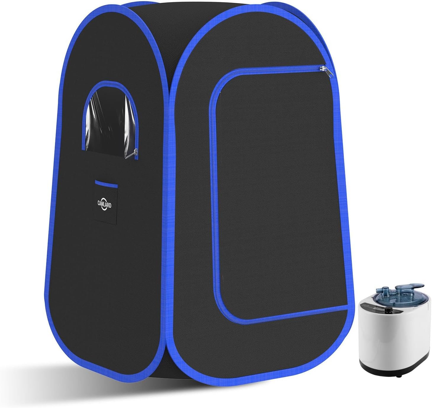 Portable Steam Sauna,Sauna Tent,Home Sauna with 2024 New 3L 1300 Watt Steamer,Steam Saunas for Home,Gym,Yoga, Pilates