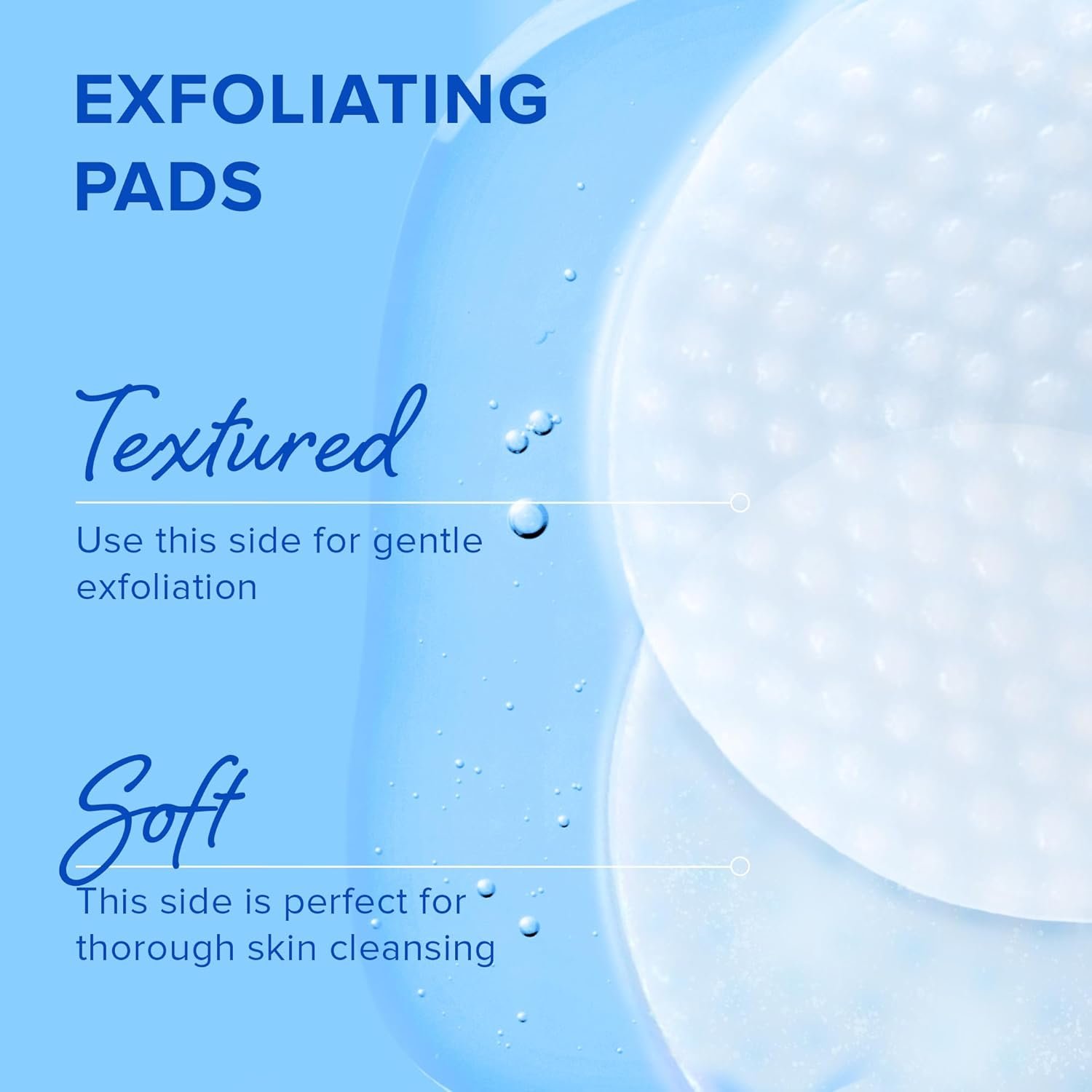 MAREE Glycolic Acid Pads - Toner Pads for Face Cleansing - Tea Tree Oil, Salicylic Acid & Vitamins E, B3, B5 - Facial Peel & Radiance Deep Cleaning Effect - 50 Pads 3 MAREE Glycolic Acid Pads - Toner Pads for Face Cleansing - Tea Tree Oil, Salicylic Acid & Vitamins E, B3, B5 - Facial Peel & Radiance Deep Cleaning Effect - 50 Pads - Image 3
