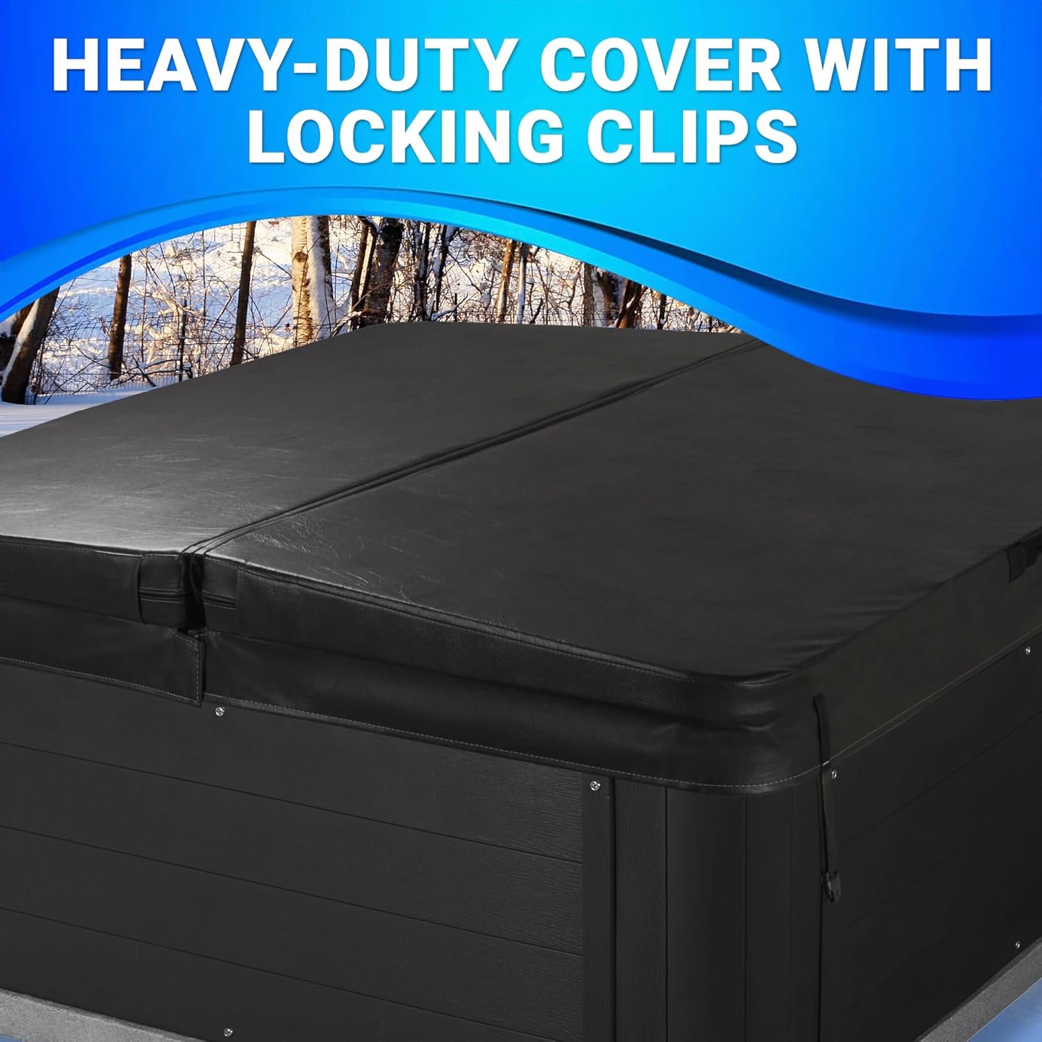 Inland 6 Person Indoor Outdoor Hot Tub, Plug & Play Spa, 24 Jets, LED Lighting System, Insulated Spa Cover, Made in USA, Aqualife by Strong Spas 7 Inland 6 Person Indoor Outdoor Hot Tub, Plug & Play Spa, 24 Jets, LED Lighting System, Insulated Spa Cover, Made in USA, Aqualife by Strong Spas - Image 7