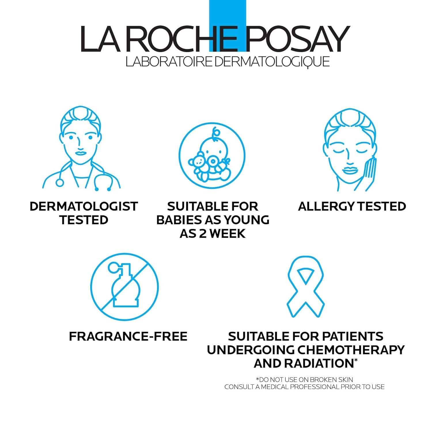 La Roche-Posay Cicaplast Balm B5 UV SPF 50, Vitamin B5 + Shea Butter + Tribioma + Madecassoside + Zinc Oxide Sunscreen, Post Treatment Skin Protectant With SPF, Multi-Purpose Cream For Dry Skin 6 La Roche-Posay Cicaplast Balm B5 UV SPF 50, Vitamin B5 + Shea Butter + Tribioma + Madecassoside + Zinc Oxide Sunscreen, Post Treatment Skin Protectant With SPF, Multi-Purpose Cream For Dry Skin - Image 6