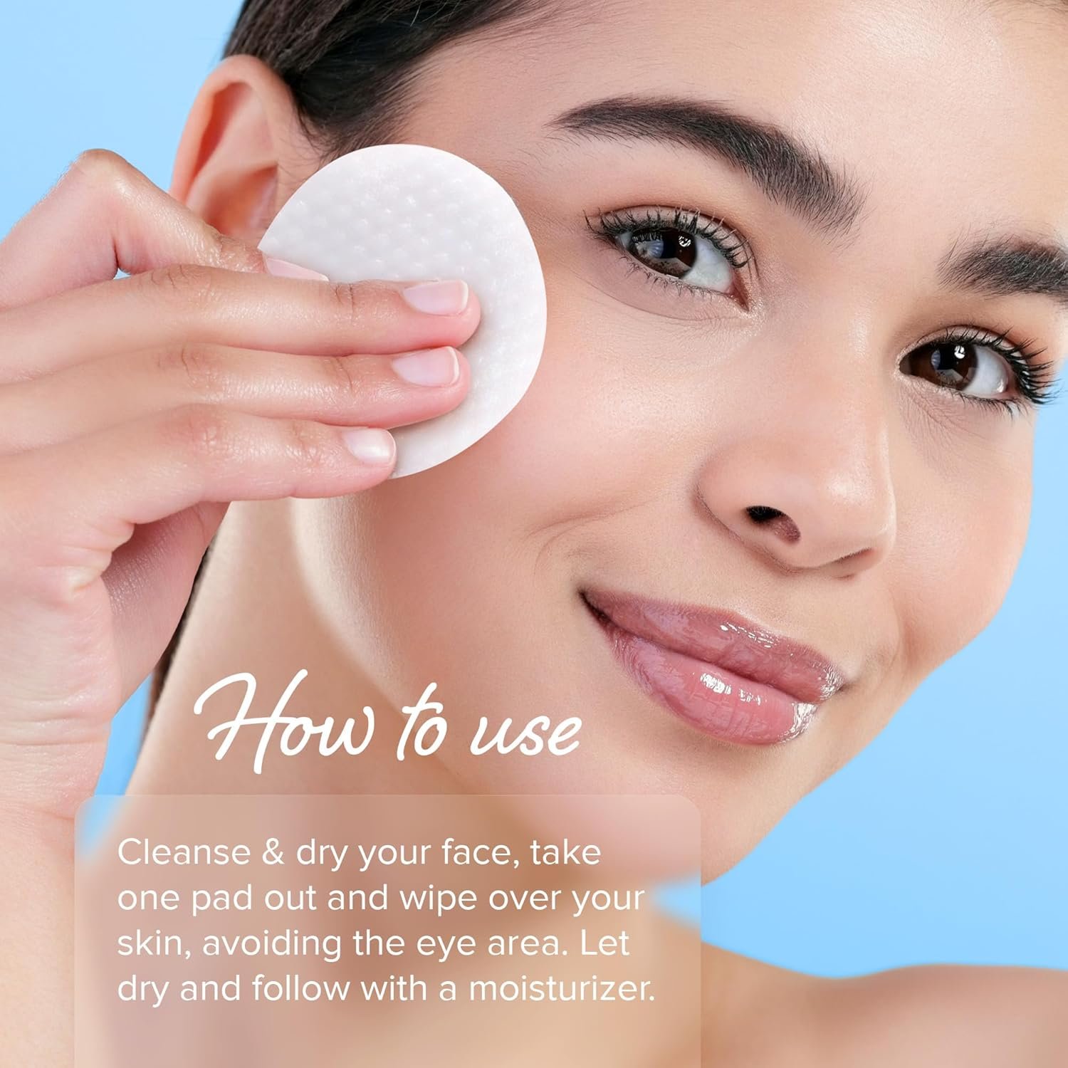 MAREE Glycolic Acid Pads - Toner Pads for Face Cleansing - Tea Tree Oil, Salicylic Acid & Vitamins E, B3, B5 - Facial Peel & Radiance Deep Cleaning Effect - 50 Pads 4 MAREE Glycolic Acid Pads - Toner Pads for Face Cleansing - Tea Tree Oil, Salicylic Acid & Vitamins E, B3, B5 - Facial Peel & Radiance Deep Cleaning Effect - 50 Pads - Image 4