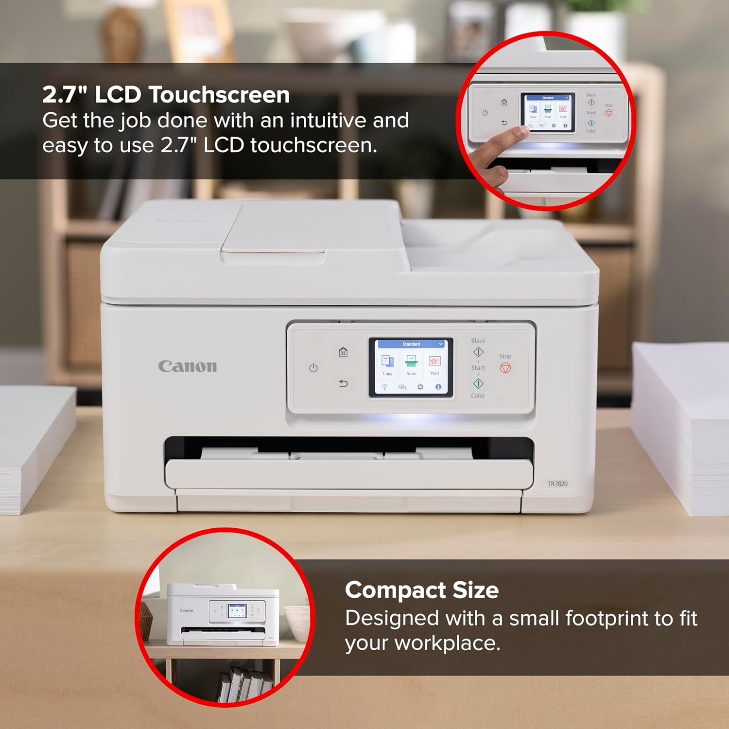 Canon PIXMA TR7820 – Wireless Home All-in-One Printer 2 Canon PIXMA TR7820 – Wireless Home All-in-One Printer - Image 2
