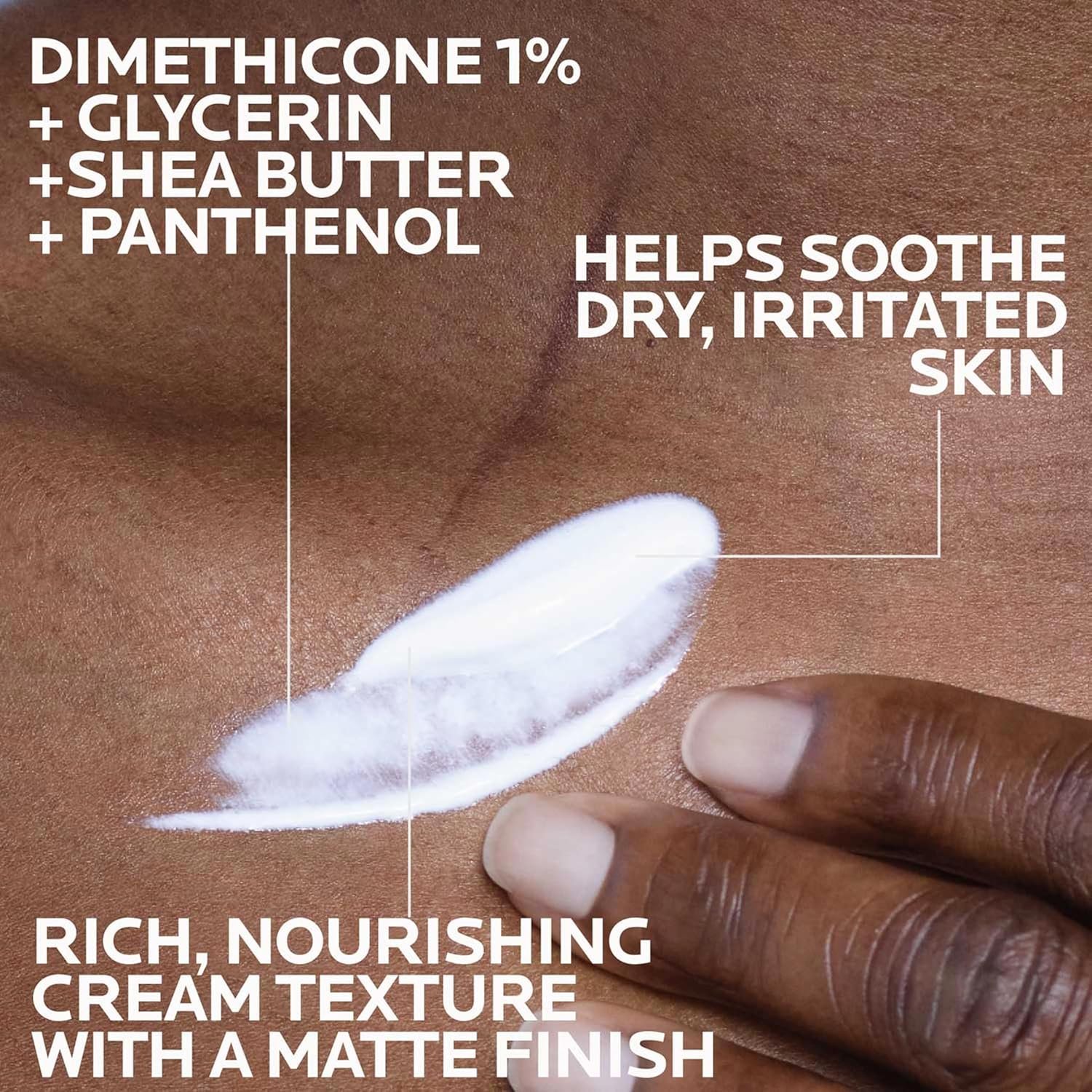 La Roche-Posay Cicaplast Balm B5 UV SPF 50, Vitamin B5 + Shea Butter + Tribioma + Madecassoside + Zinc Oxide Sunscreen, Post Treatment Skin Protectant With SPF, Multi-Purpose Cream For Dry Skin 3 La Roche-Posay Cicaplast Balm B5 UV SPF 50, Vitamin B5 + Shea Butter + Tribioma + Madecassoside + Zinc Oxide Sunscreen, Post Treatment Skin Protectant With SPF, Multi-Purpose Cream For Dry Skin - Image 3