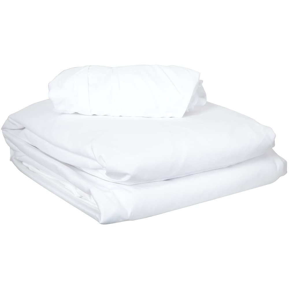 ForPro Professional Collection Premium Microfiber 3-Piece Massage Sheet Set, White, Ultra-Light, Stain, and Wrinkle-Resistant Includes Massage Flat and Fitted Sheet and Massage Face Rest Cover 5 ForPro Professional Collection Premium Microfiber 3-Piece Massage Sheet Set, White, Ultra-Light, Stain, and Wrinkle-Resistant Includes Massage Flat and Fitted Sheet and Massage Face Rest Cover - Image 5