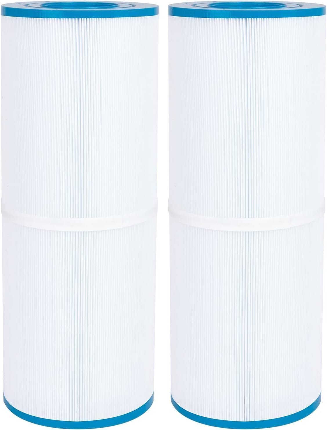 Future Way PRB50-IN Hot Tub Filter Replacement for Jacuzzi J210/J220/J235/J245/J275, Unicel C-4950, Pleatco PRB50-IN, Filbur FC-2390, 5X13 Drop in Spa Filter, 50 sq. ft, 2 Pack