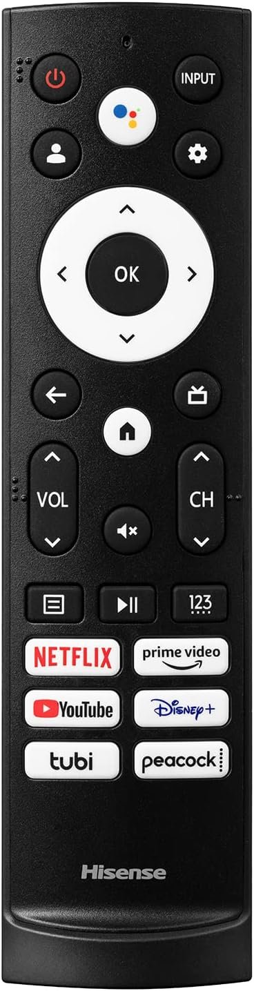 Hisense 43-Inch Class A6 Series 4K UHD Smart Google TV with Alexa Compatibility, Dolby Vision HDR, DTS Virtual X, Sports & Game Modes, Voice Remote, Chromecast Built-in (43A6H) , Black 4 Hisense 43-Inch Class A6 Series 4K UHD Smart Google TV with Alexa Compatibility, Dolby Vision HDR, DTS Virtual X, Sports & Game Modes, Voice Remote, Chromecast Built-in (43A6H) , Black - Image 4