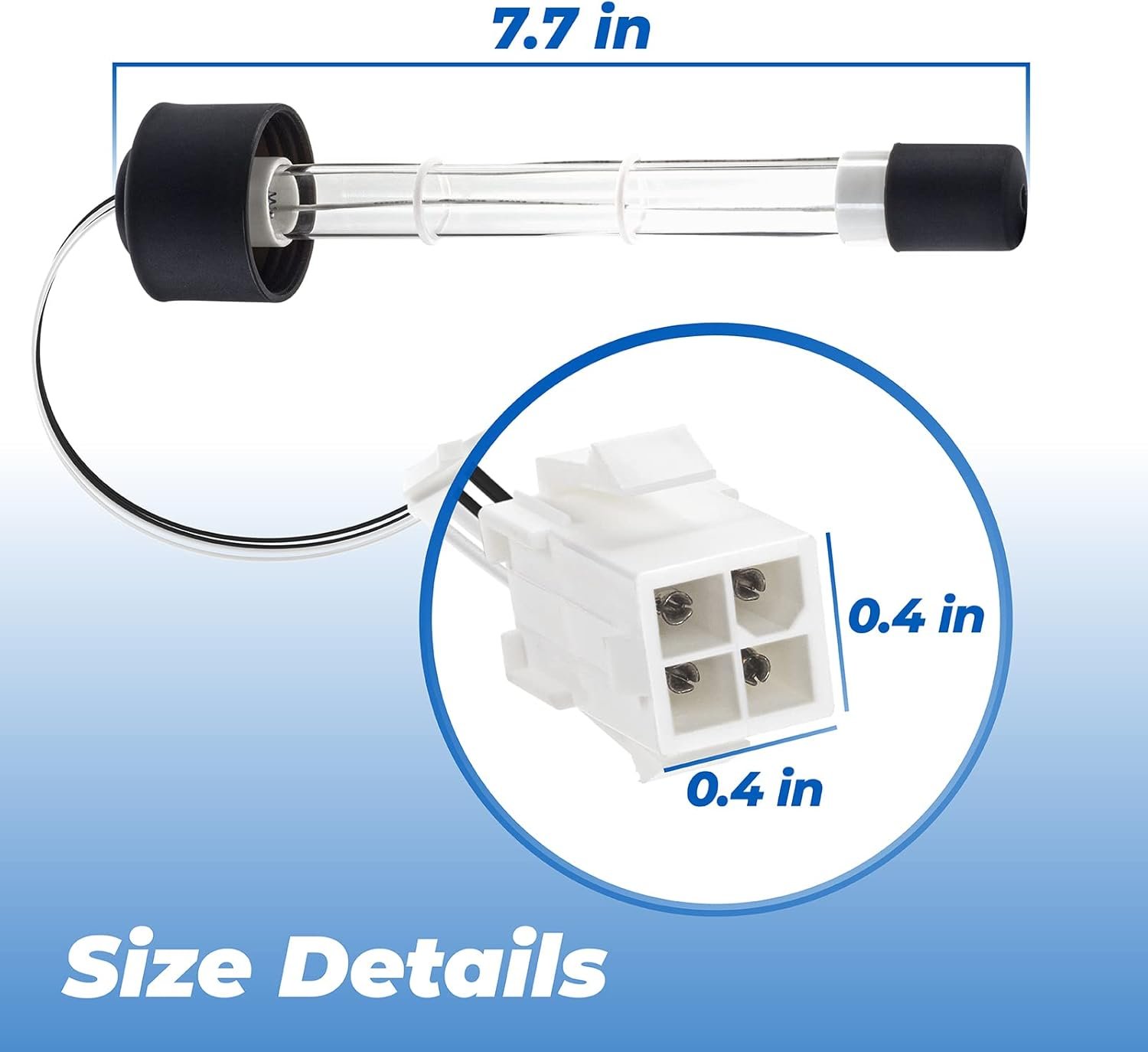 ANTOBLE 6472-841 Clear Ray XL Replacement Bulb for Sundance Spa, UV Bulb Light Clear Ray Bulb Compatible with Jacuzzi Hot tub J-200 J-300 J-400 J-LX Series 5 ANTOBLE 6472-841 Clear Ray XL Replacement Bulb for Sundance Spa, UV Bulb Light Clear Ray Bulb Compatible with Jacuzzi Hot tub J-200 J-300 J-400 J-LX Series - Image 5