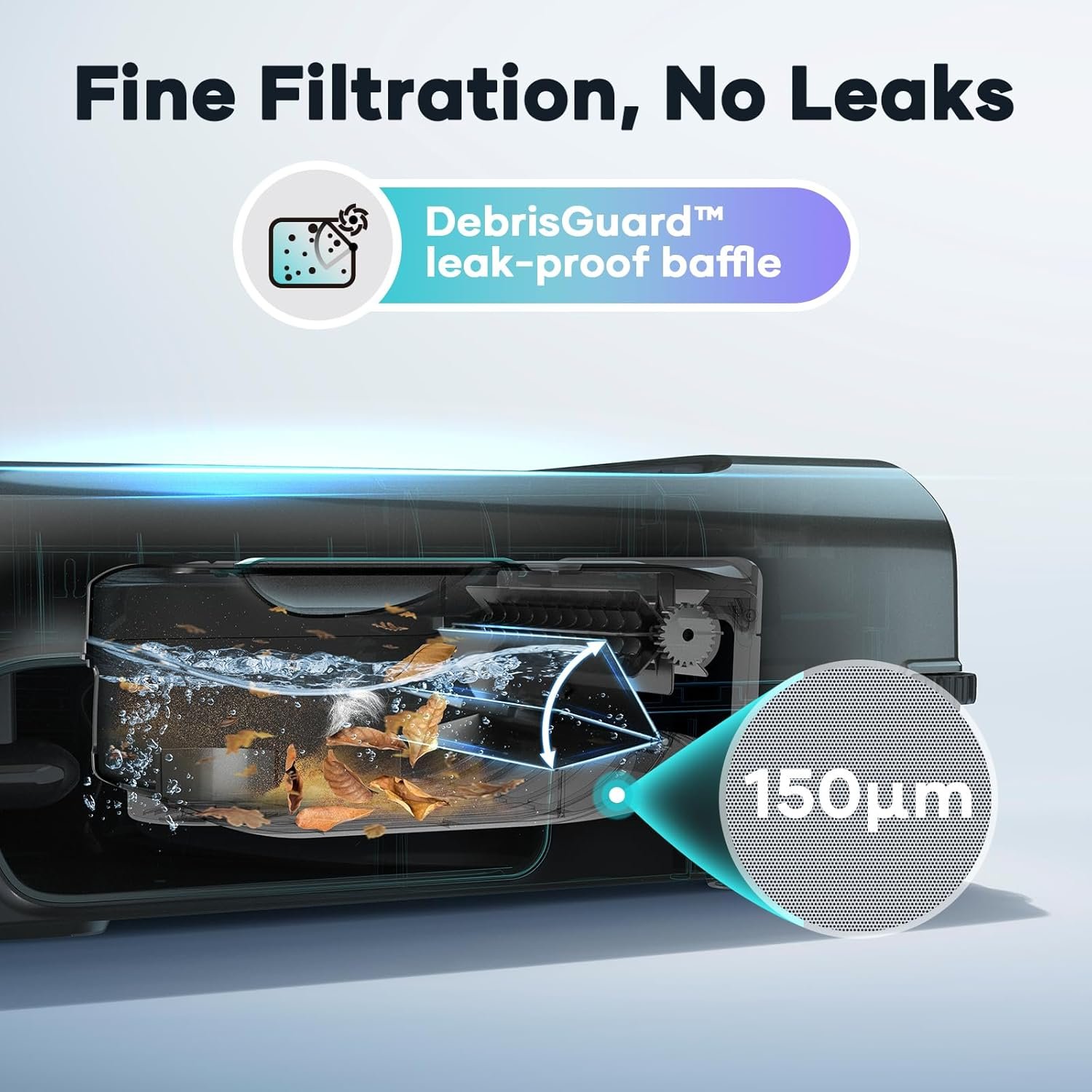 AIPER Surfer S2 Solar Pool Skimmer with APP Support, 24/7 Cleaning, Dual Charging Modes, Smart Obstacle Avoidance, Ideal for All Swimming Pool Types 5 AIPER Surfer S2 Solar Pool Skimmer with APP Support, 24/7 Cleaning, Dual Charging Modes, Smart Obstacle Avoidance, Ideal for All Swimming Pool Types - Image 5