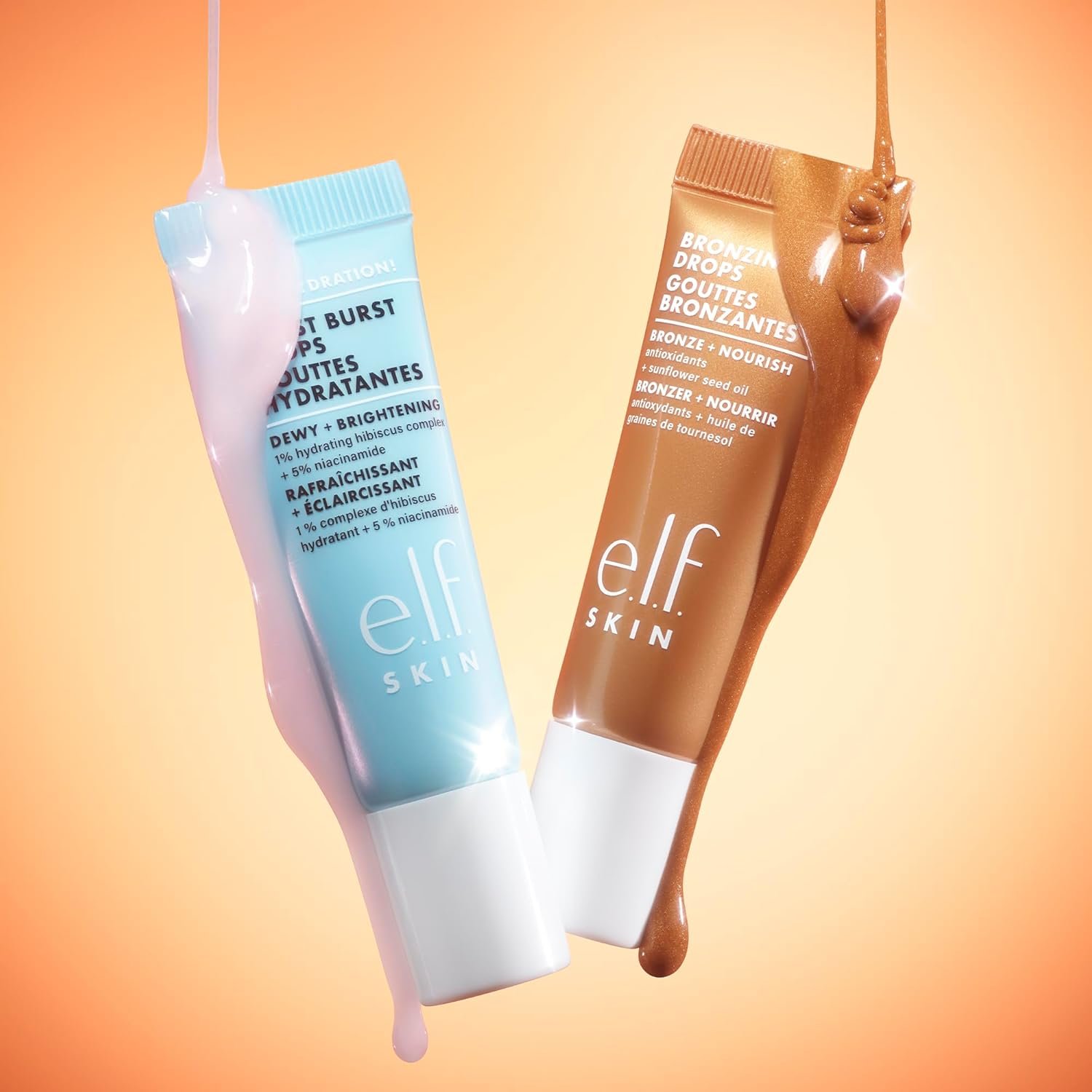 e.l.f. SKIN The Hottest Drops Duo, Holy Hydration! Thirst Burst Drops & Bronzing Drops Skincare Set, For A Dewy, Sun-Kissed Look, Vegan & Cruelty-Free 7 e.l.f. SKIN The Hottest Drops Duo, Holy Hydration! Thirst Burst Drops & Bronzing Drops Skincare Set, For A Dewy, Sun-Kissed Look, Vegan & Cruelty-Free - Image 7