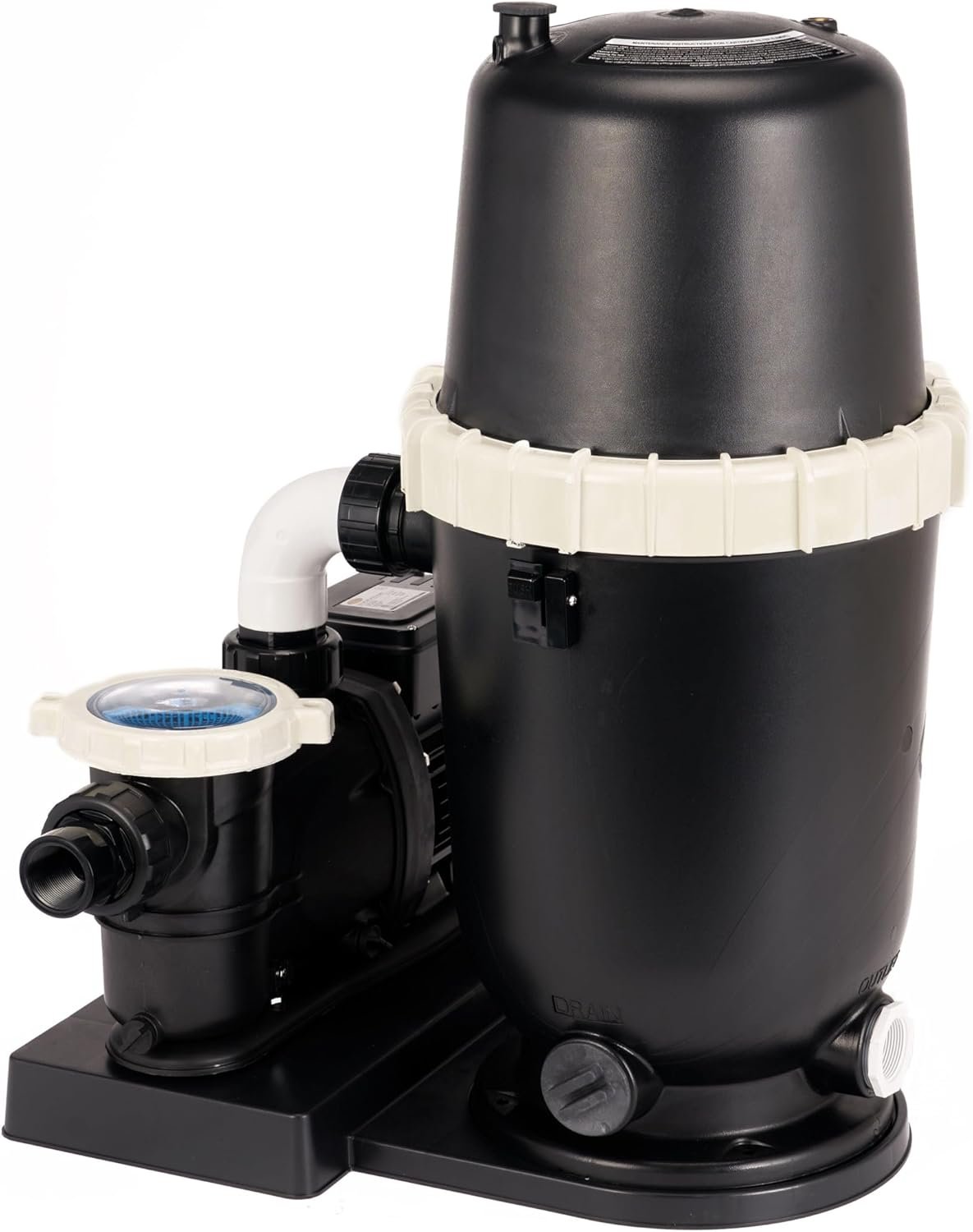 Jacuzzi® above Ground Cartridge Filter 180 sq. ft. with 2 HP 2-Speed Pump JHX202SP63180CF