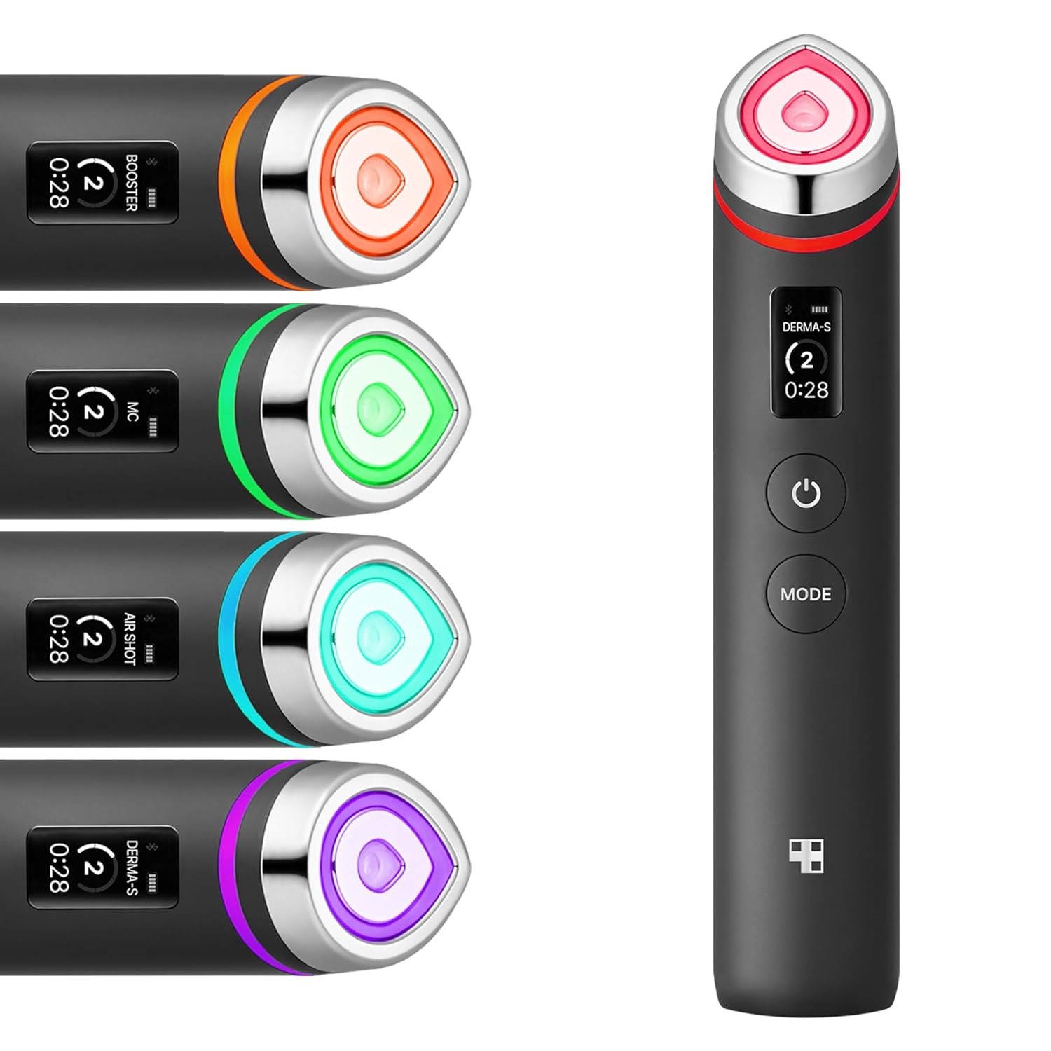 medicube Age-R Booster Pro | 6-IN-1 Real Glass Glow Device | Looking Glass Skin with Enhanced Absorption, Radiance, Elasticity,Pore Care | LED Anti-Wrinkle Device | Korean Skin Care