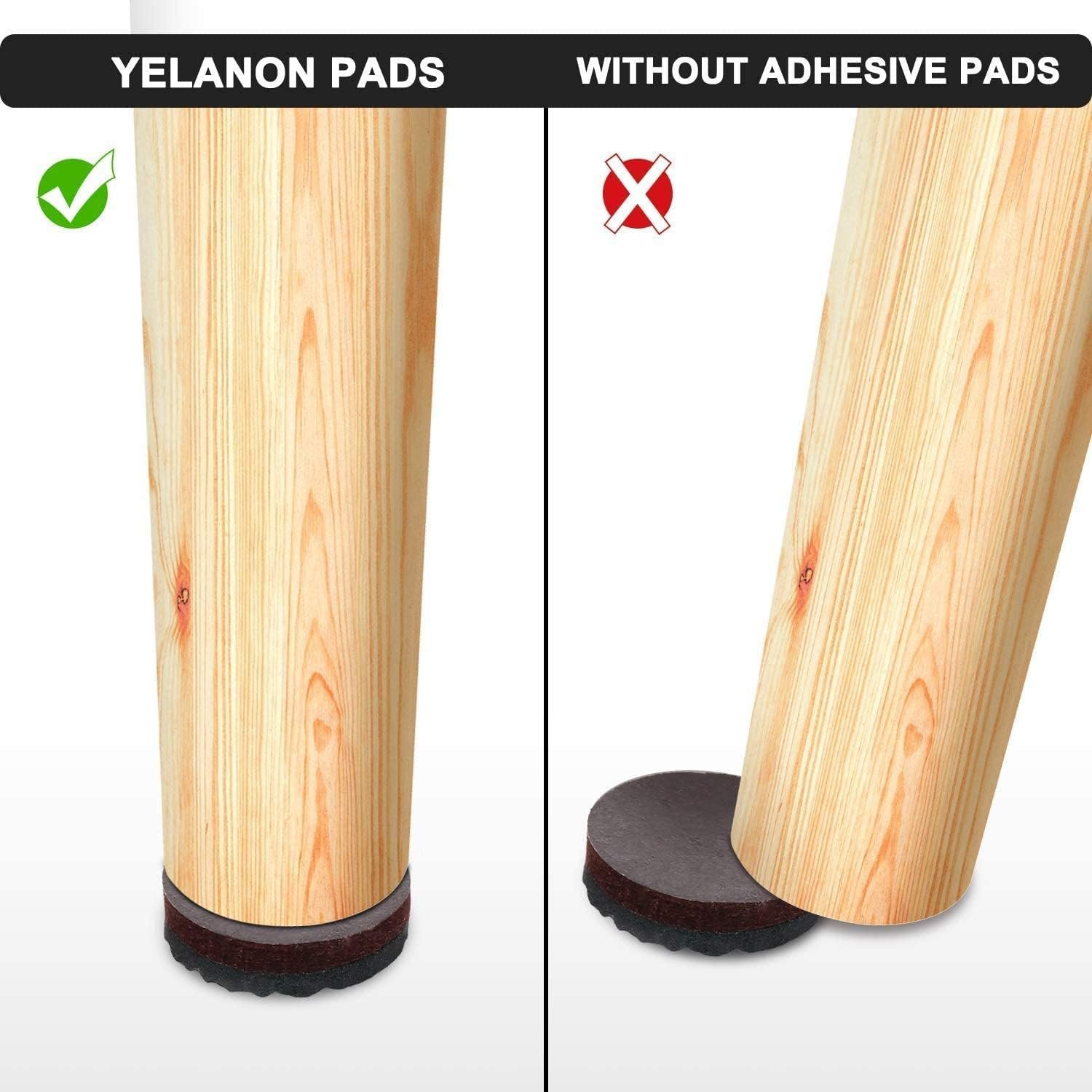 Yelanon Non Slip Furniture Pads -56 pcs(1+2)” Furniture Grippers, Non Skid Furniture Legs,Self Adhesive Rubber Furniture Feet, Anti Slide Furniture Hardwood Floor Protector for Keep Couch Stoppers 5 Yelanon Non Slip Furniture Pads -56 pcs(1+2)” Furniture Grippers, Non Skid Furniture Legs,Self Adhesive Rubber Furniture Feet, Anti Slide Furniture Hardwood Floor Protector for Keep Couch Stoppers - Image 5