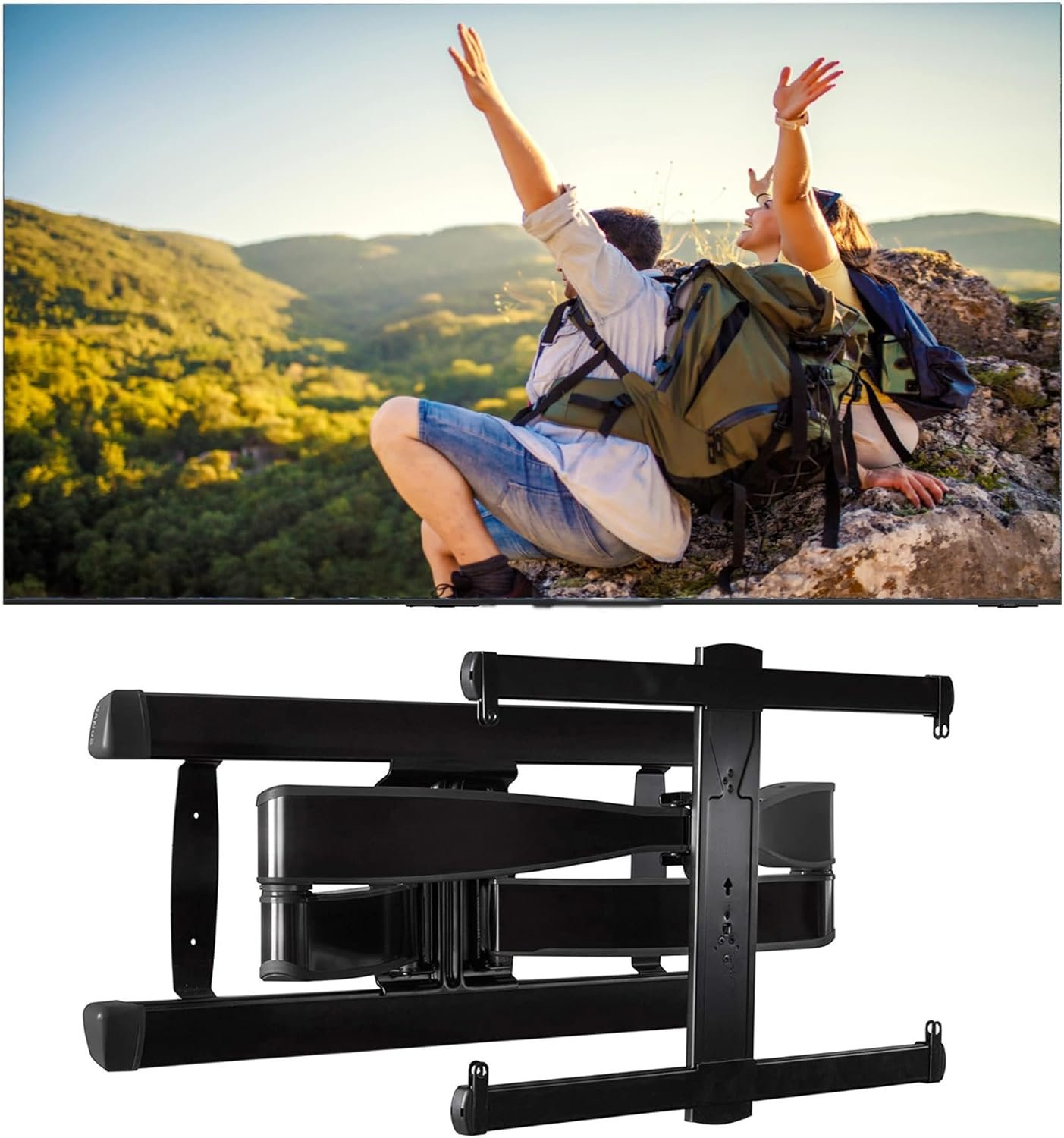 SAMSUNG QN85QN900CFXZA 85 Inch Neo QLED 8K Infinity Screen Smart TV with a VLF728-B2 Full Motion Wall Mount (2023)(Used)