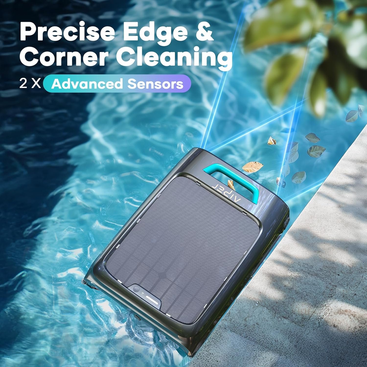 AIPER Surfer S2 Solar Pool Skimmer with APP Support, 24/7 Cleaning, Dual Charging Modes, Smart Obstacle Avoidance, Ideal for All Swimming Pool Types 6 AIPER Surfer S2 Solar Pool Skimmer with APP Support, 24/7 Cleaning, Dual Charging Modes, Smart Obstacle Avoidance, Ideal for All Swimming Pool Types - Image 6