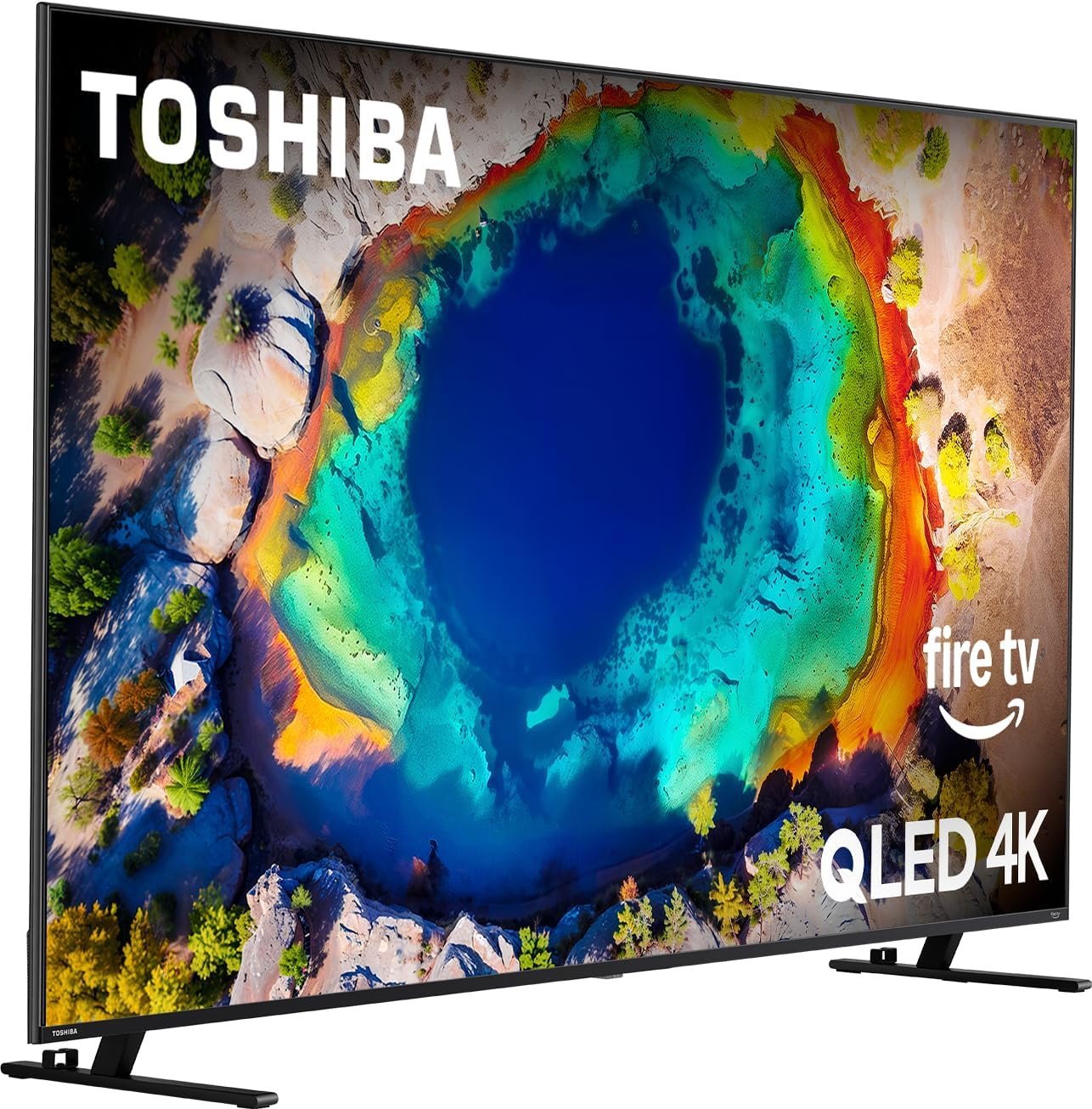 Toshiba 55-inch Class M550 Series QLED 4K UHD Smart Fire TV with Voice Remote with Alexa (55M550NU)